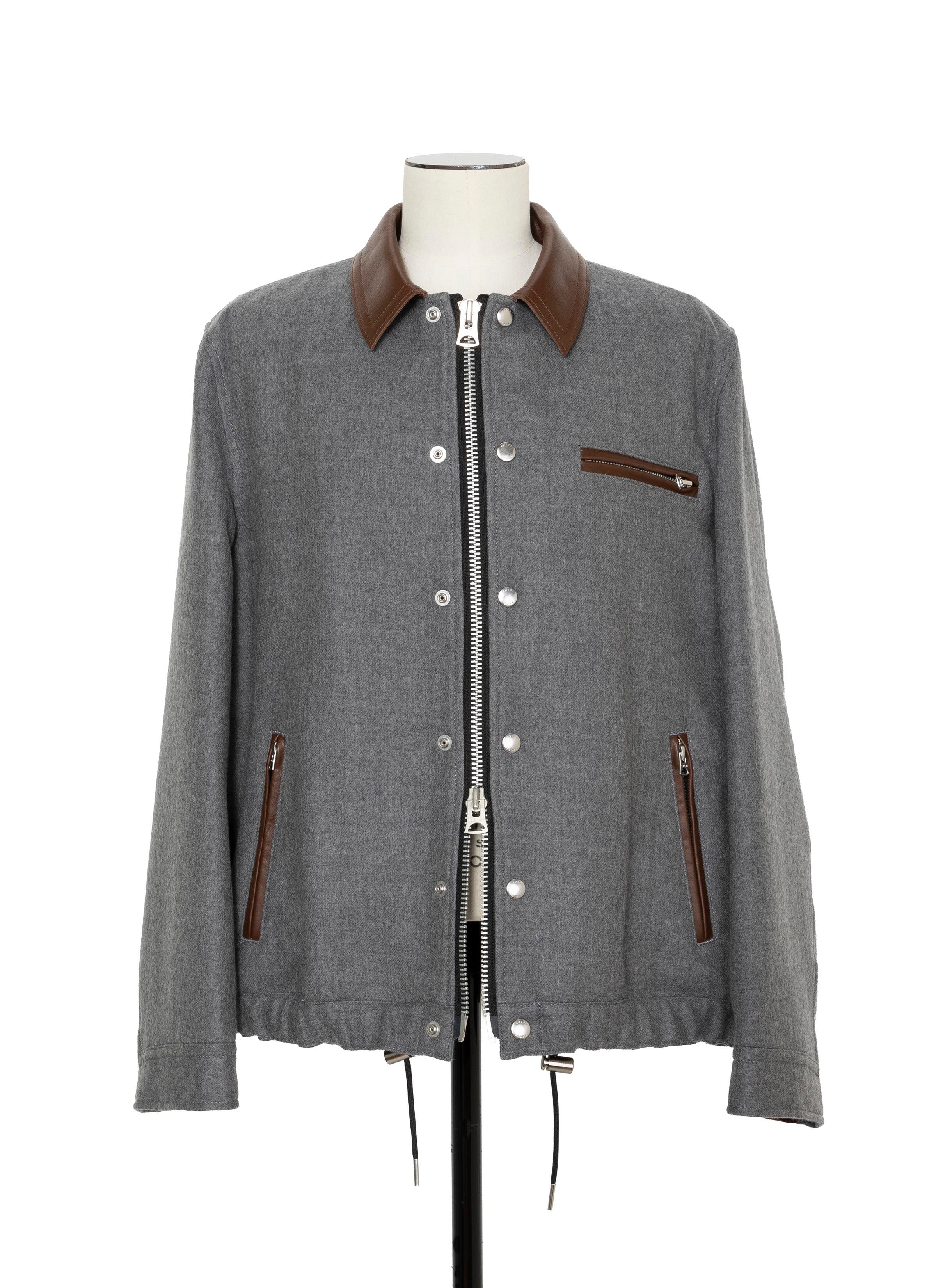 Wool Melton Blouson