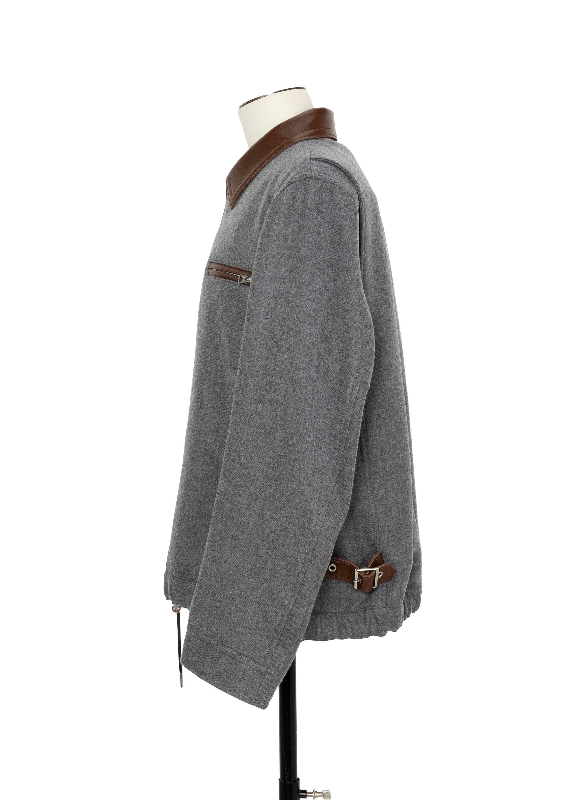Wool Melton Blouson