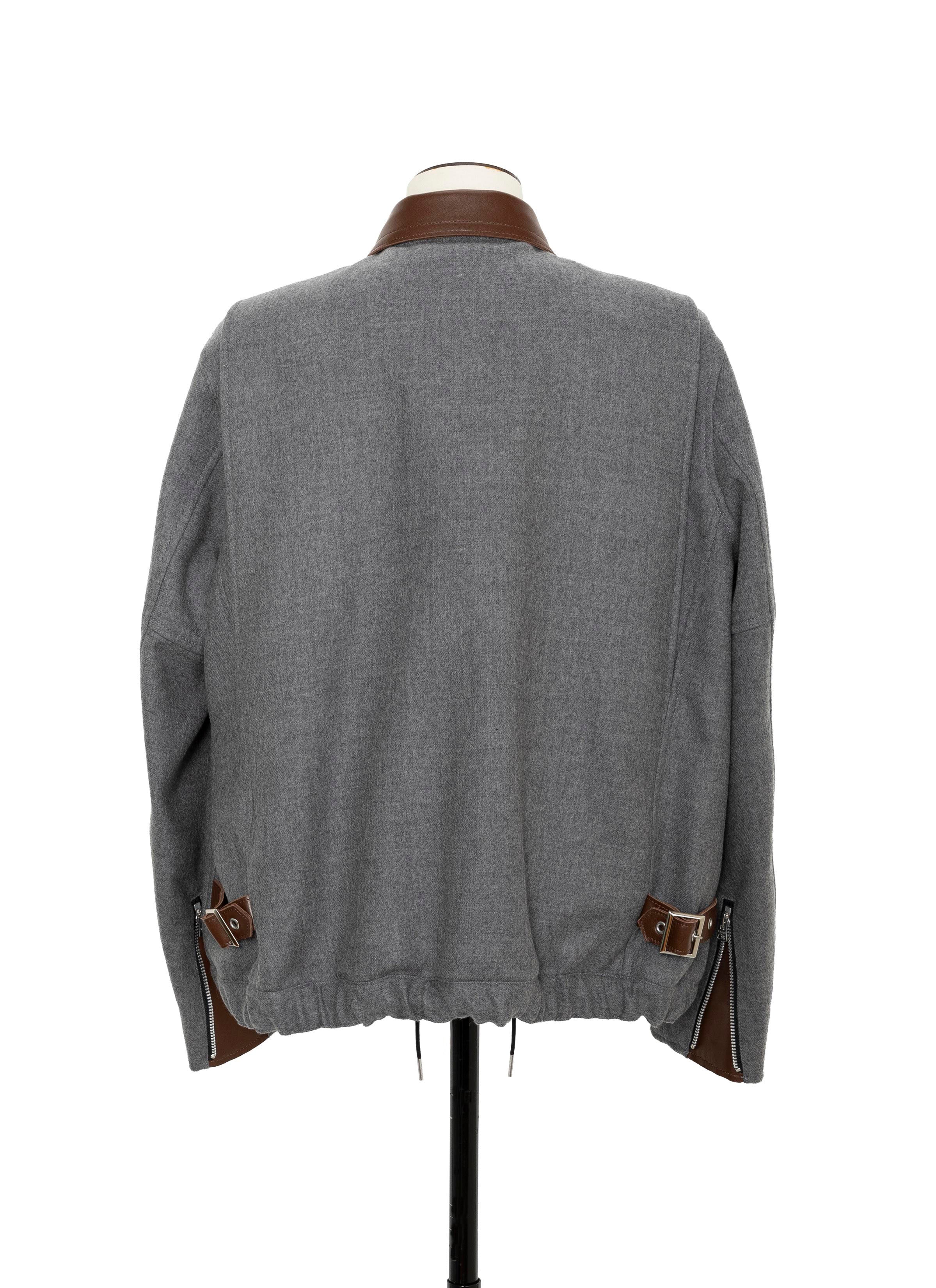 Wool Melton Blouson