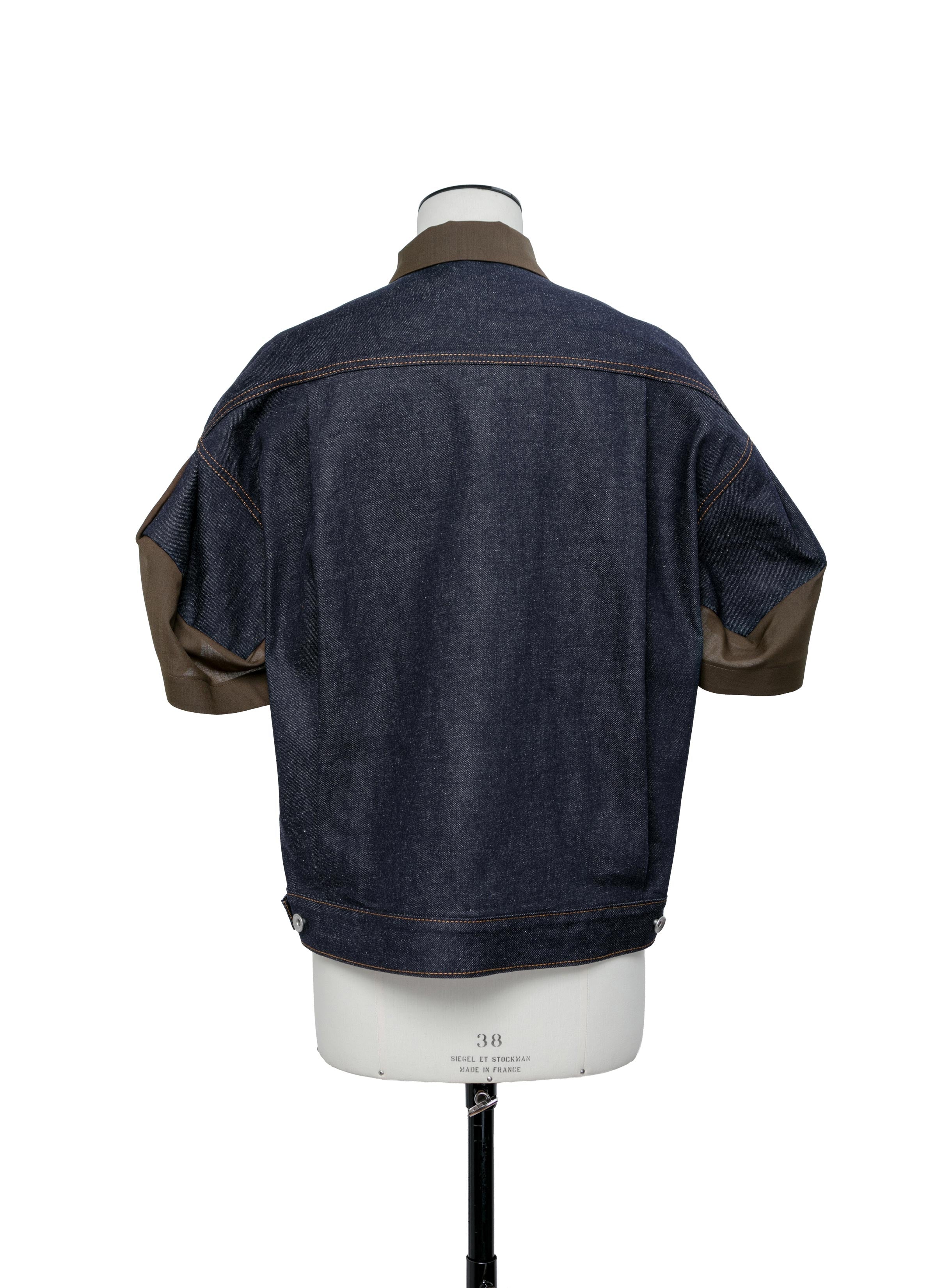 Suiting x Denim Shirt