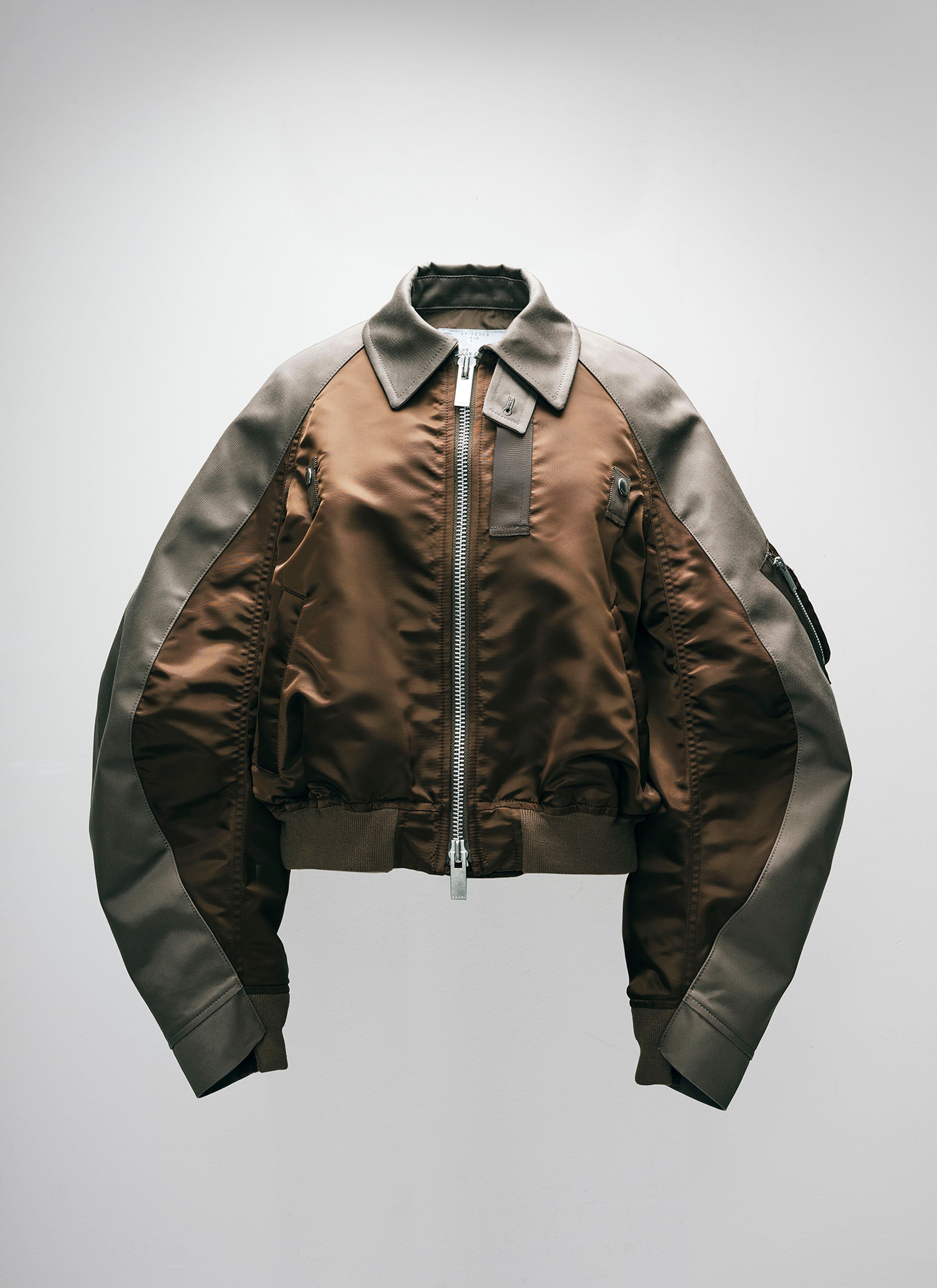 Cotton Chino x Nylon Twill Blouson