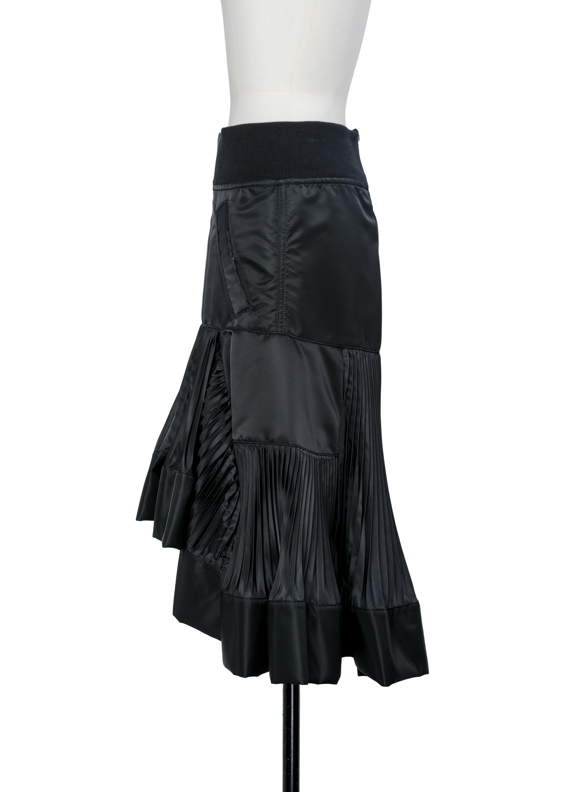 Nylon Twill Skirt