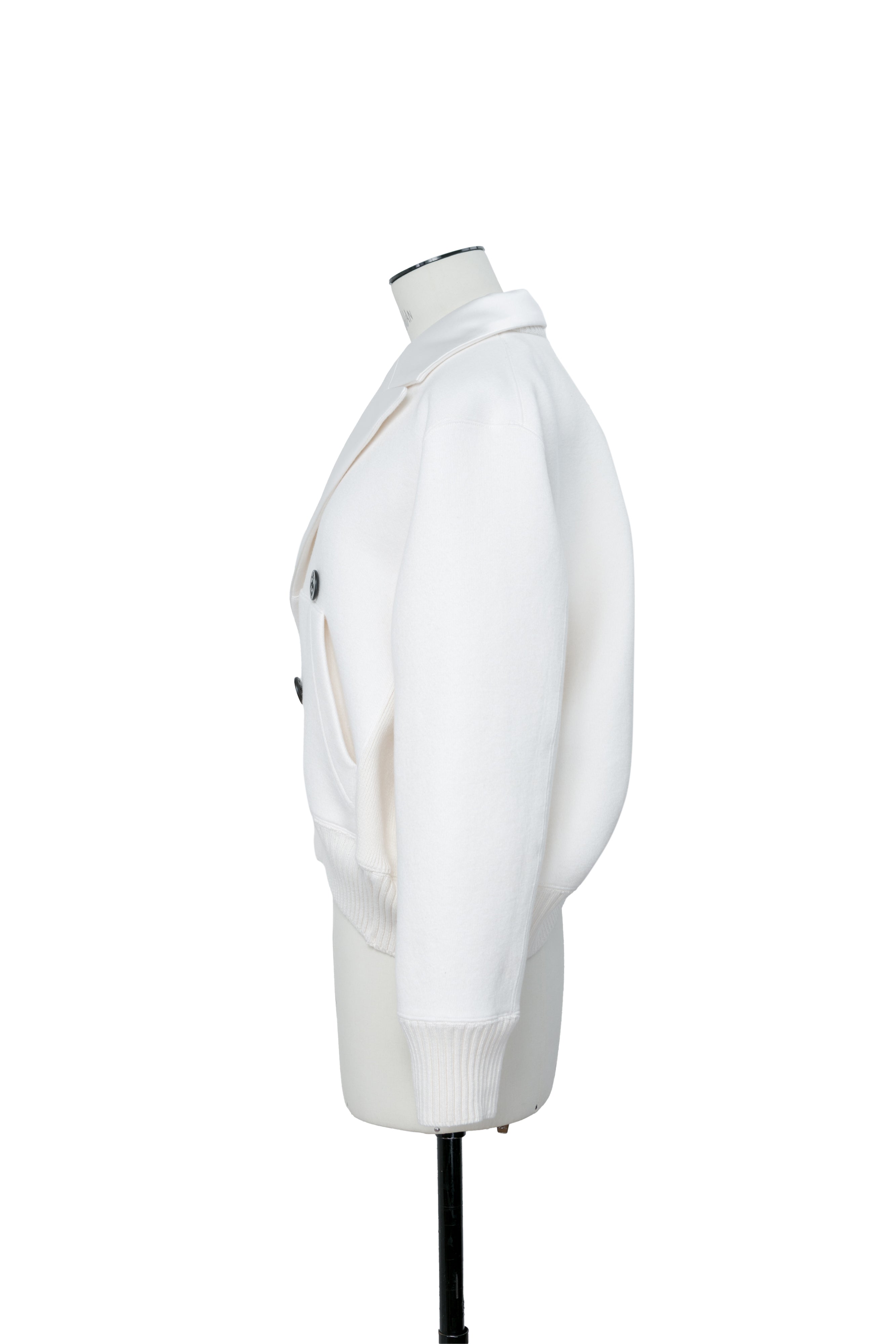 Cotton Cashmere Knit Jacket