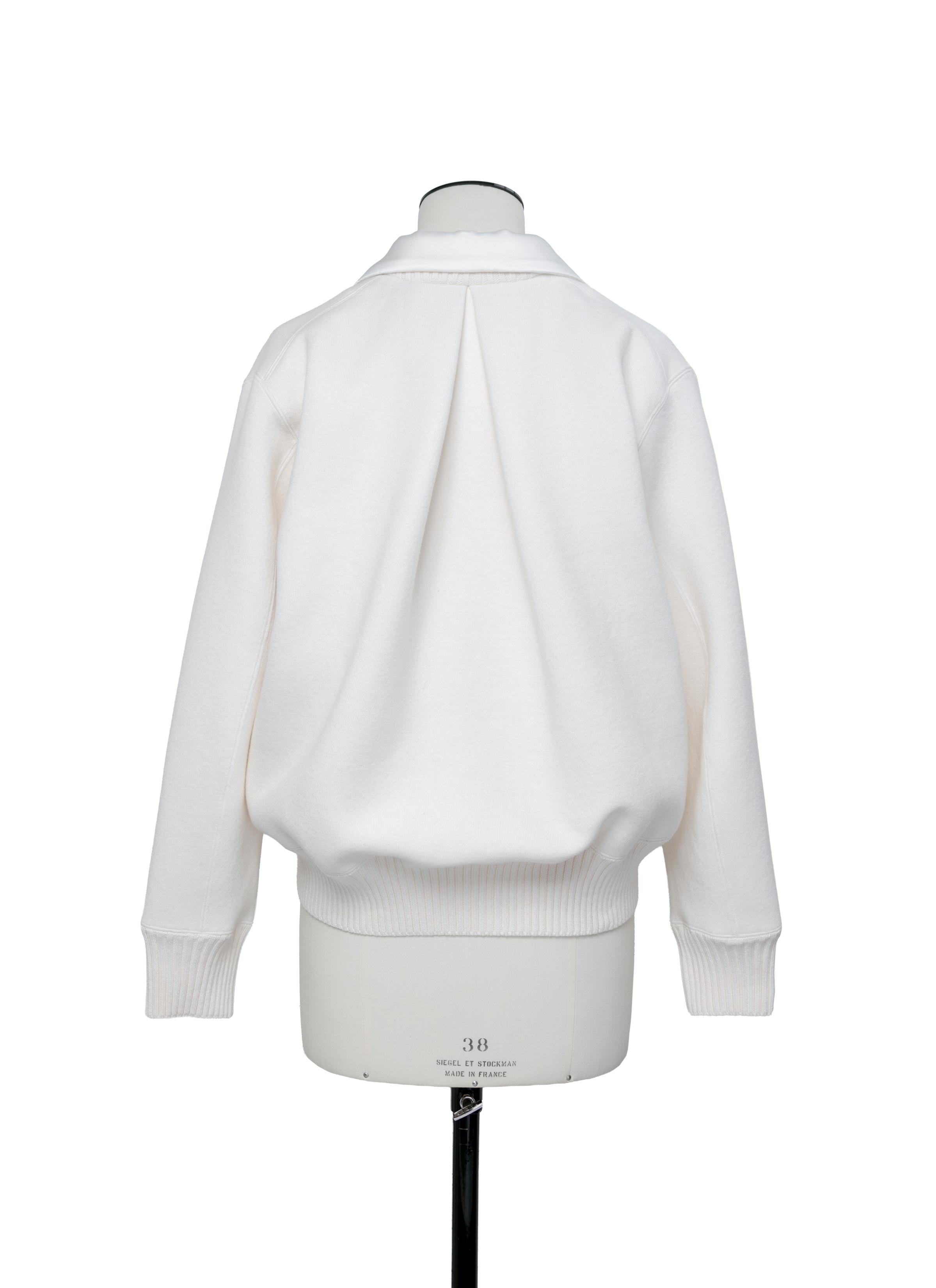 Cotton Cashmere Knit Jacket