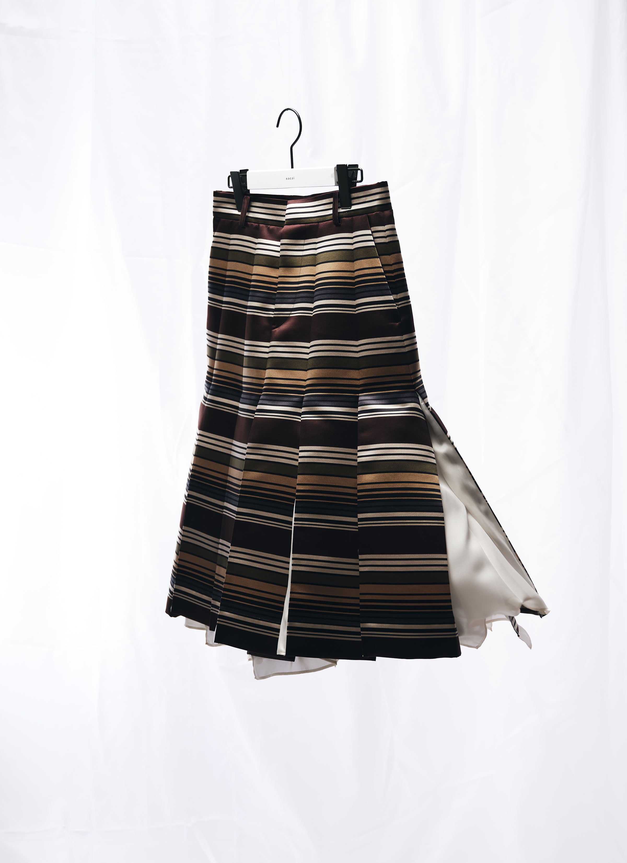 Horizontal Stripe Skirt