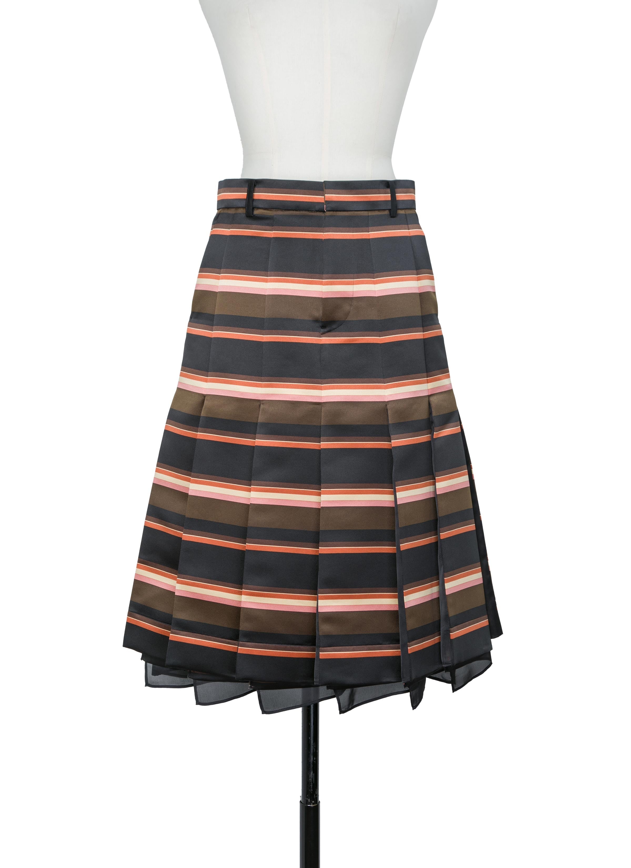 Horizontal Stripe Skirt