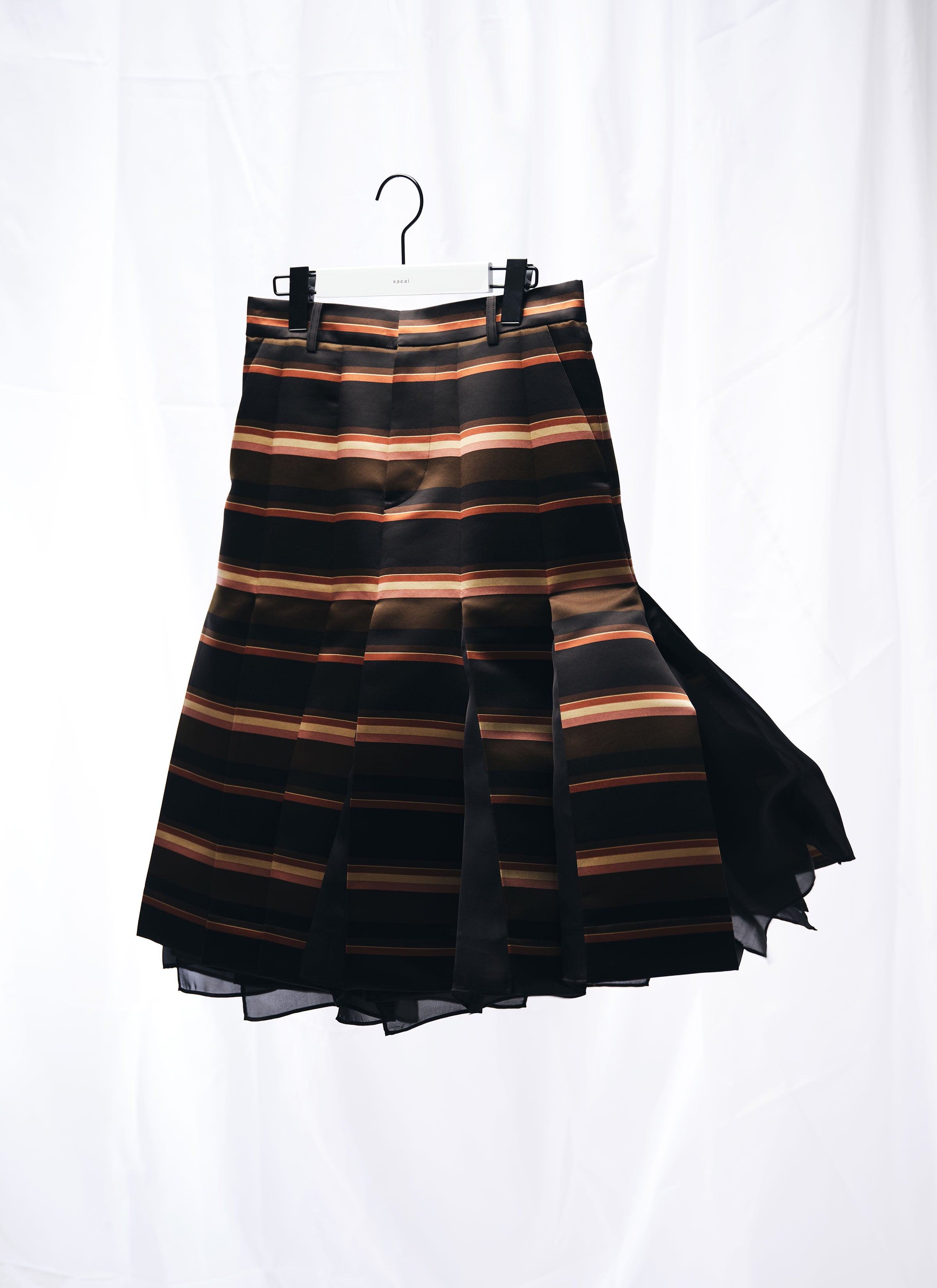 Horizontal Stripe Skirt