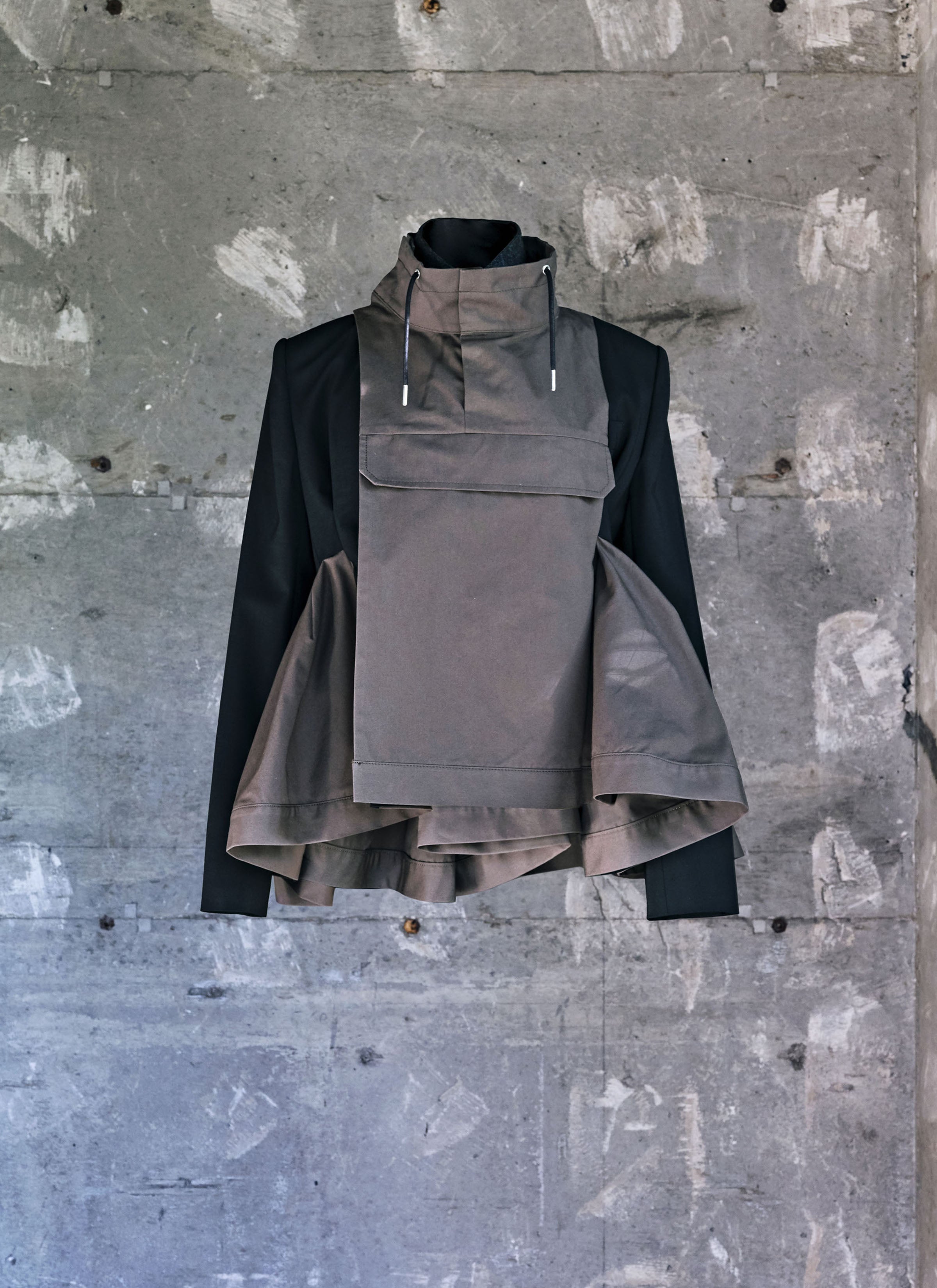 Wool Suiting Blouson