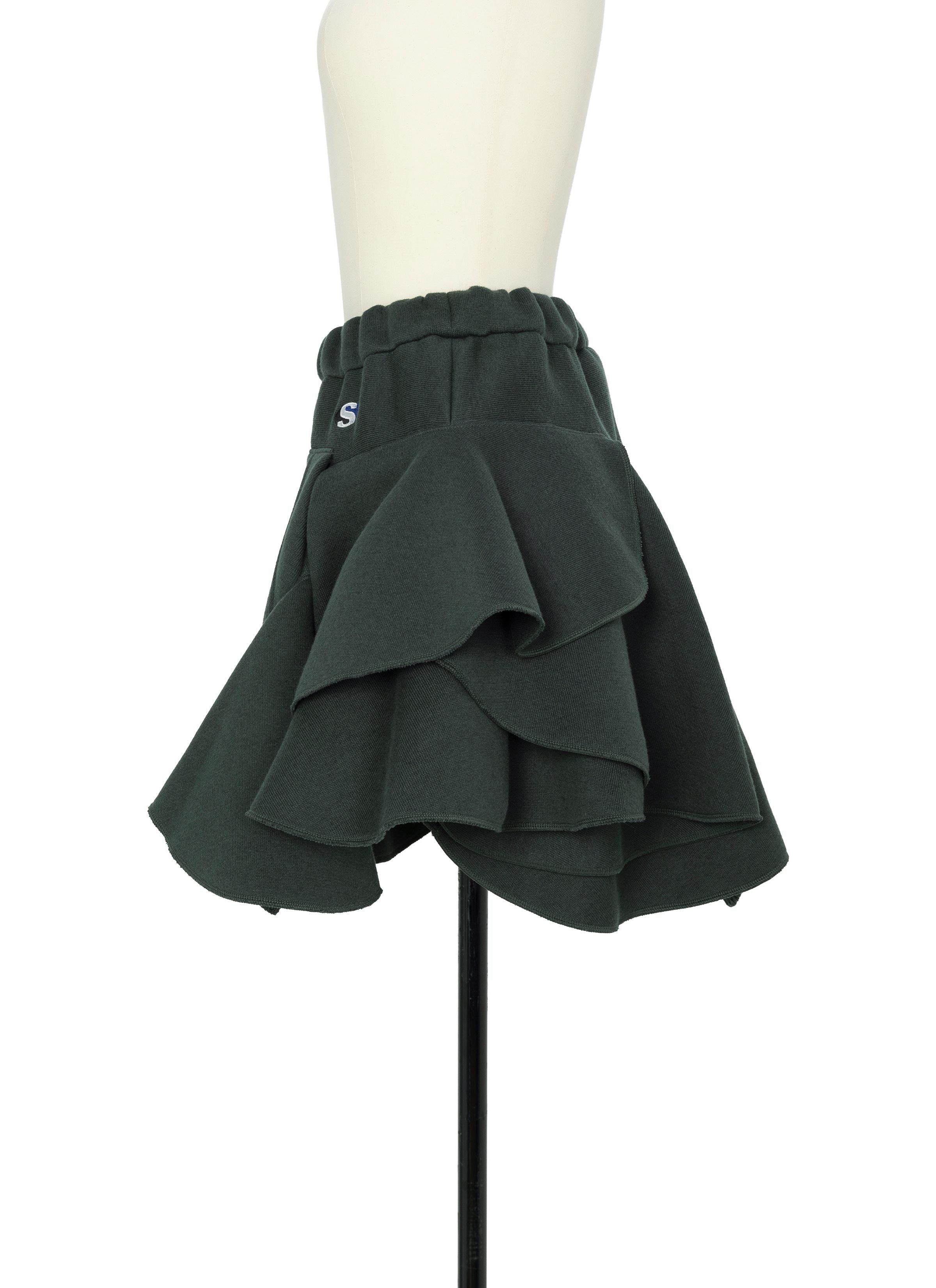 Cotton Cashmere Knit Skirt