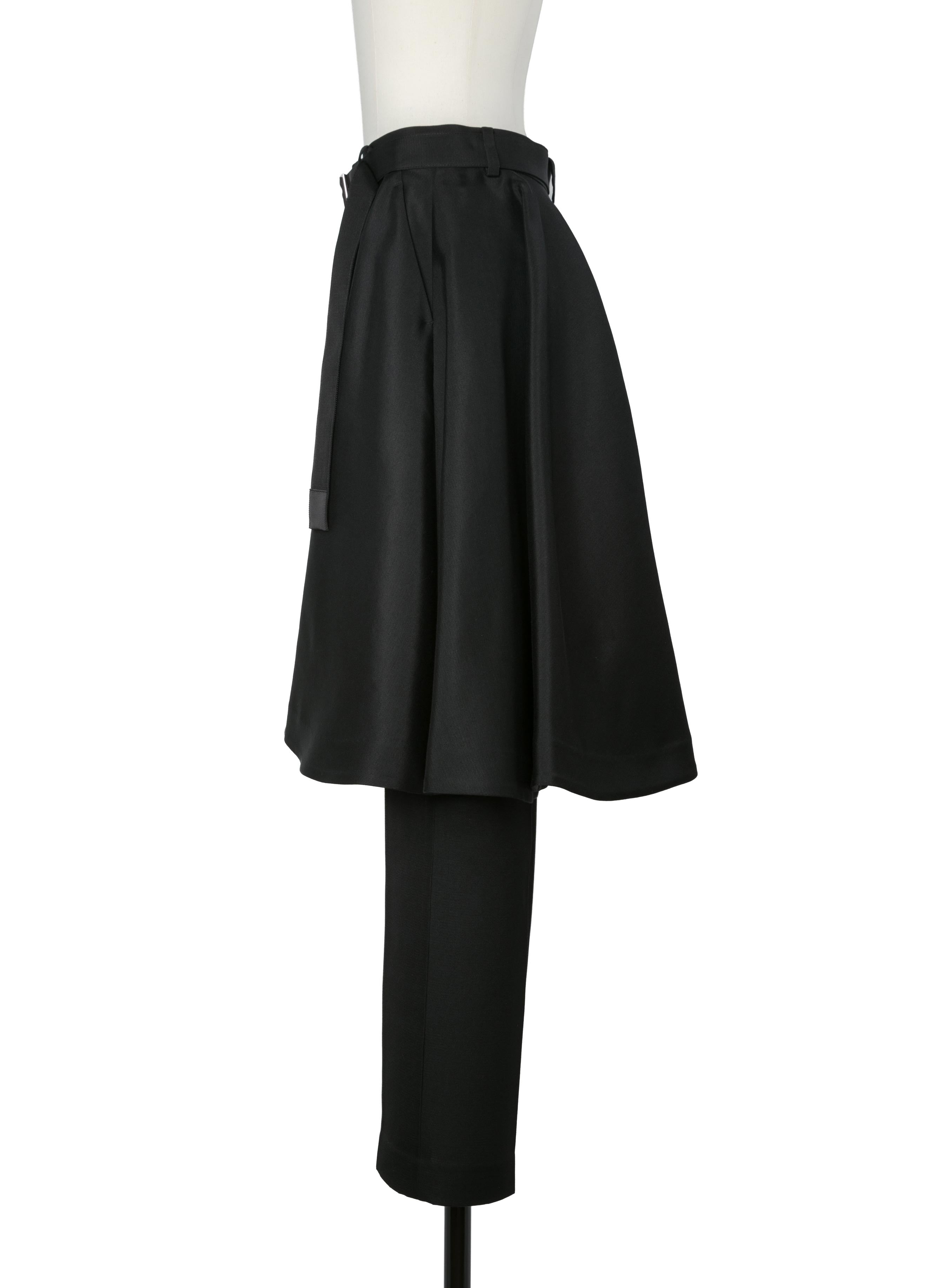 Double-Faced Silk Cotton Pants