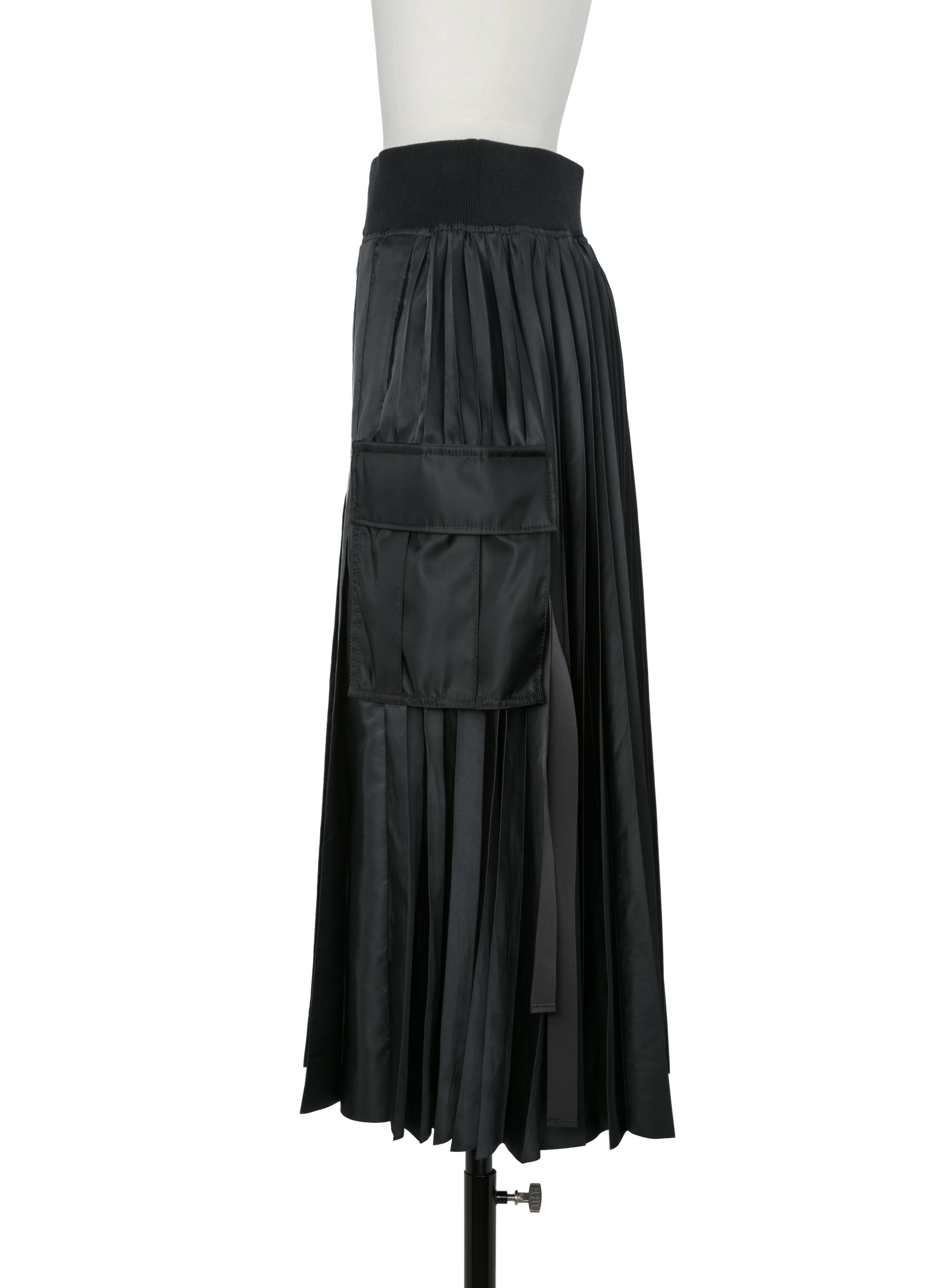 Nylon Twill Skirt