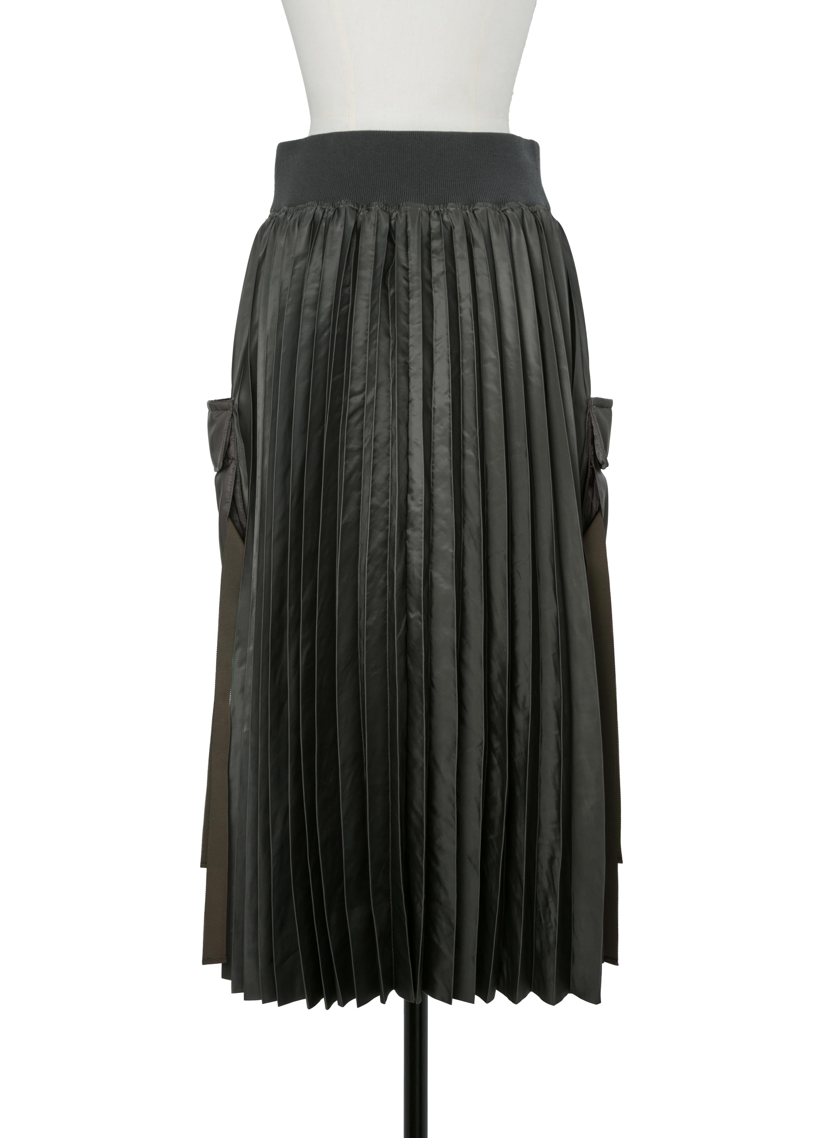 Nylon Twill Skirt