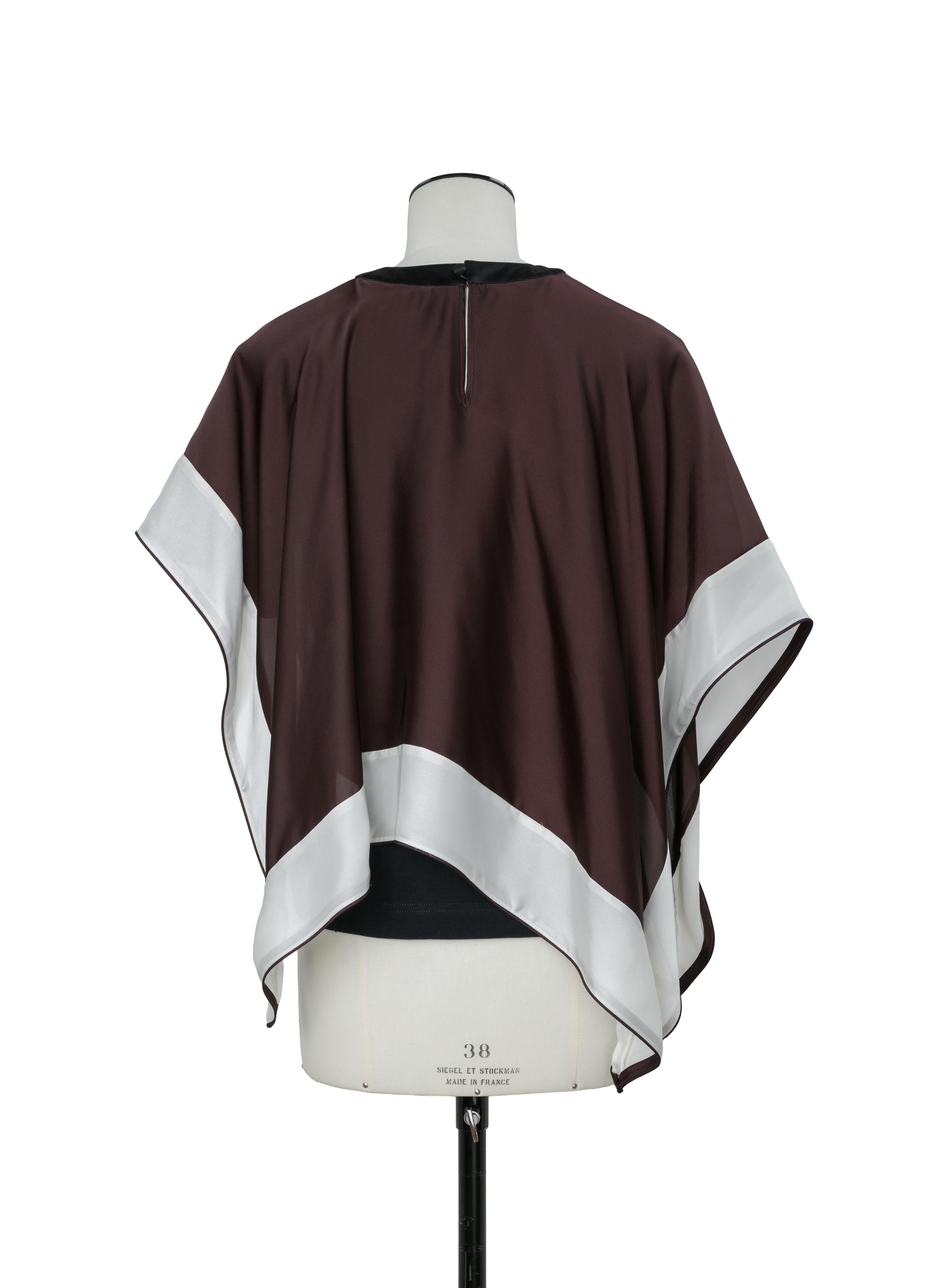 Satin x Cotton Jersey T-Shirt