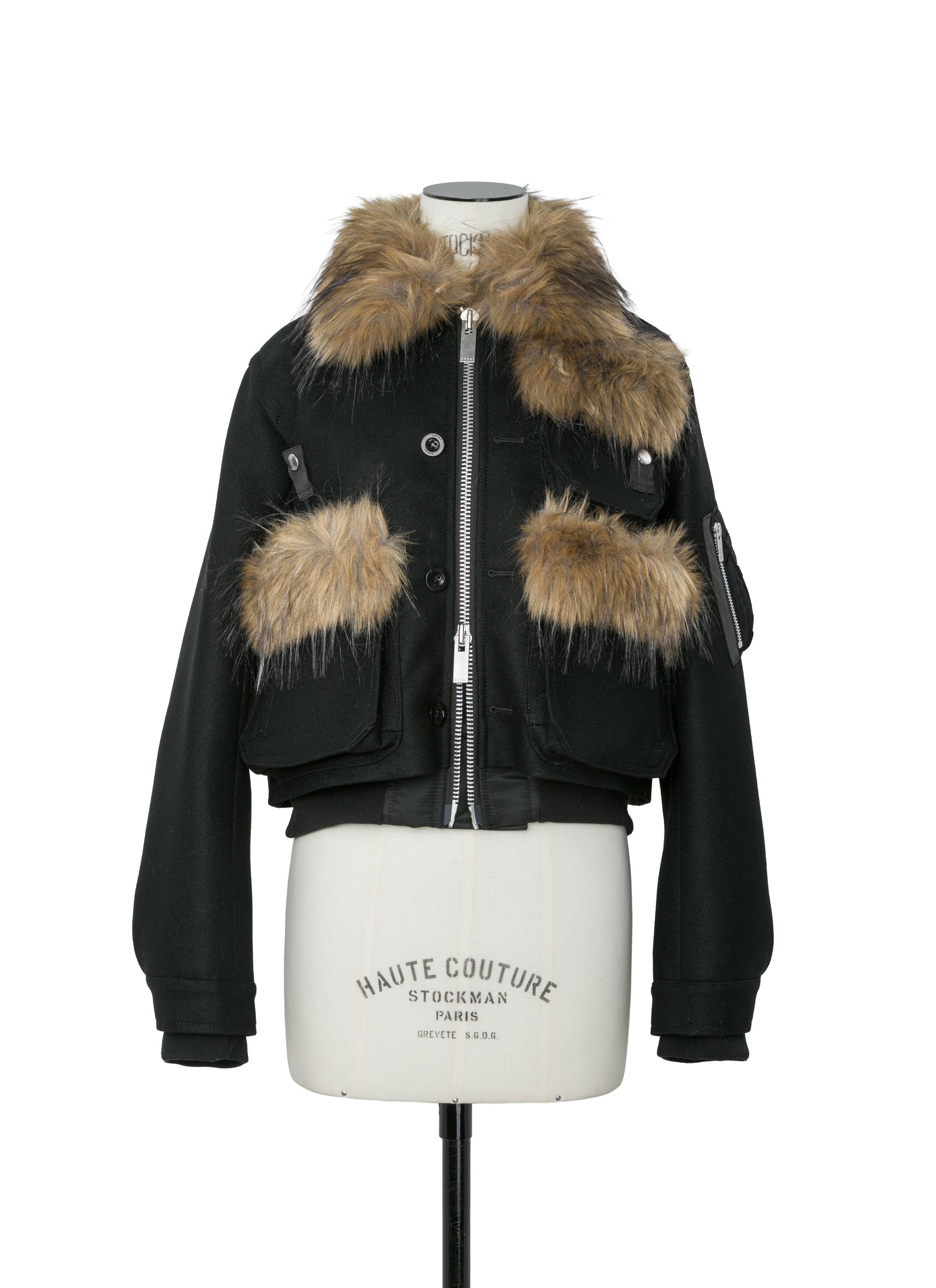Wool Melton Blouson