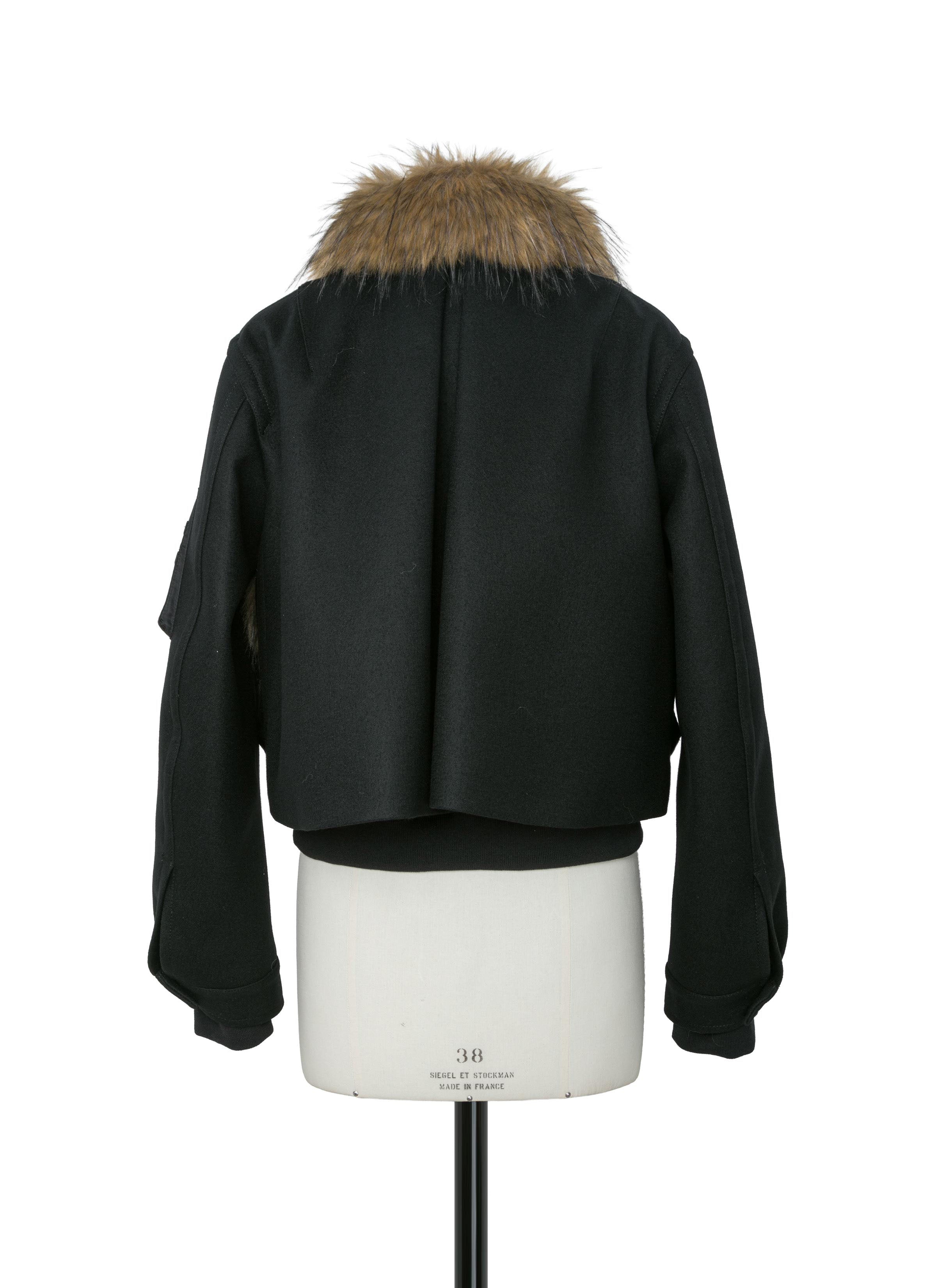 Wool Melton Blouson