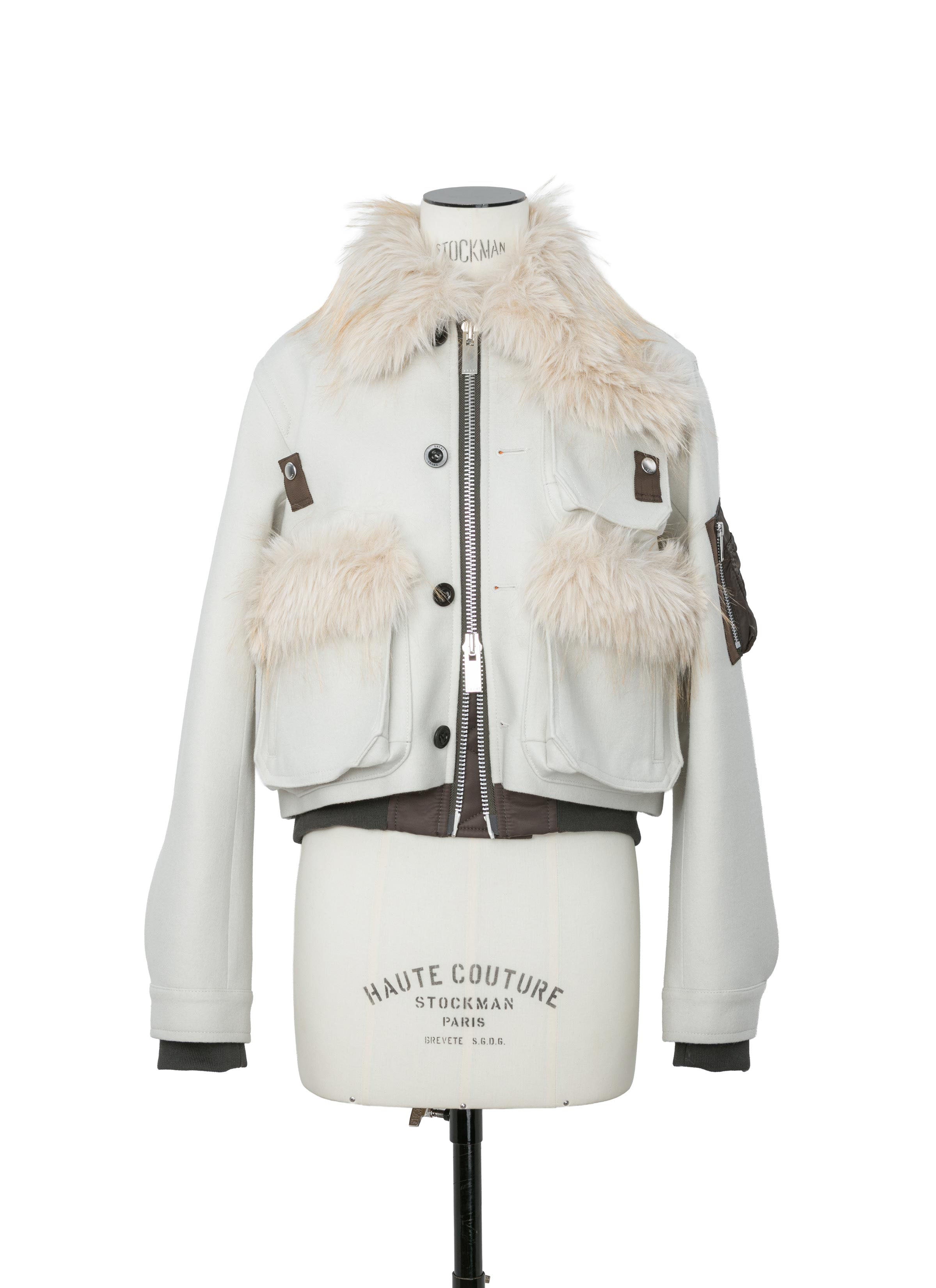 Wool Melton Blouson