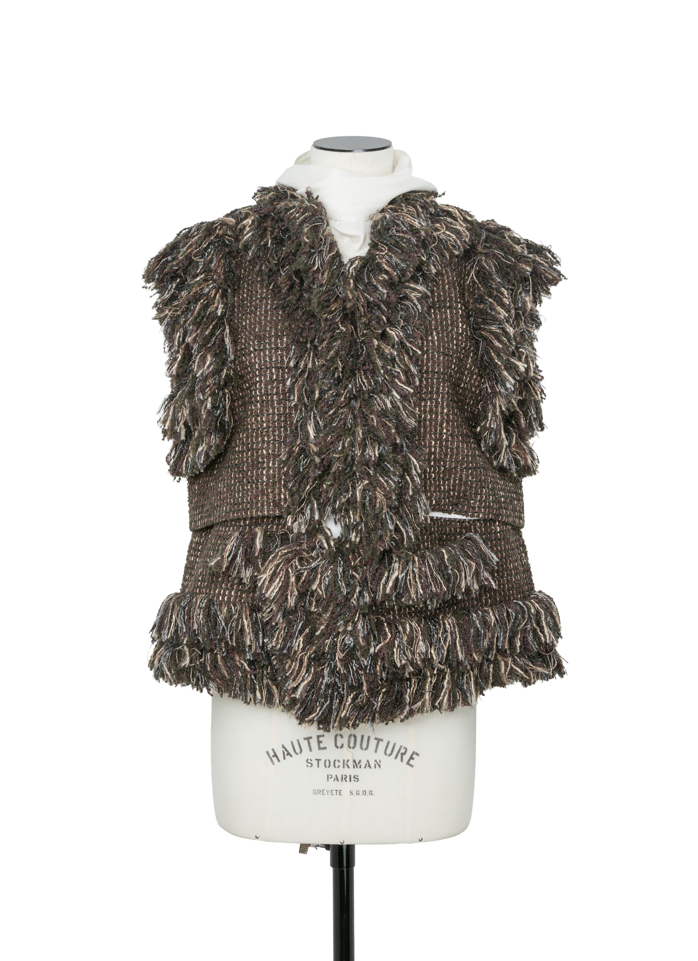 Tweed Vest