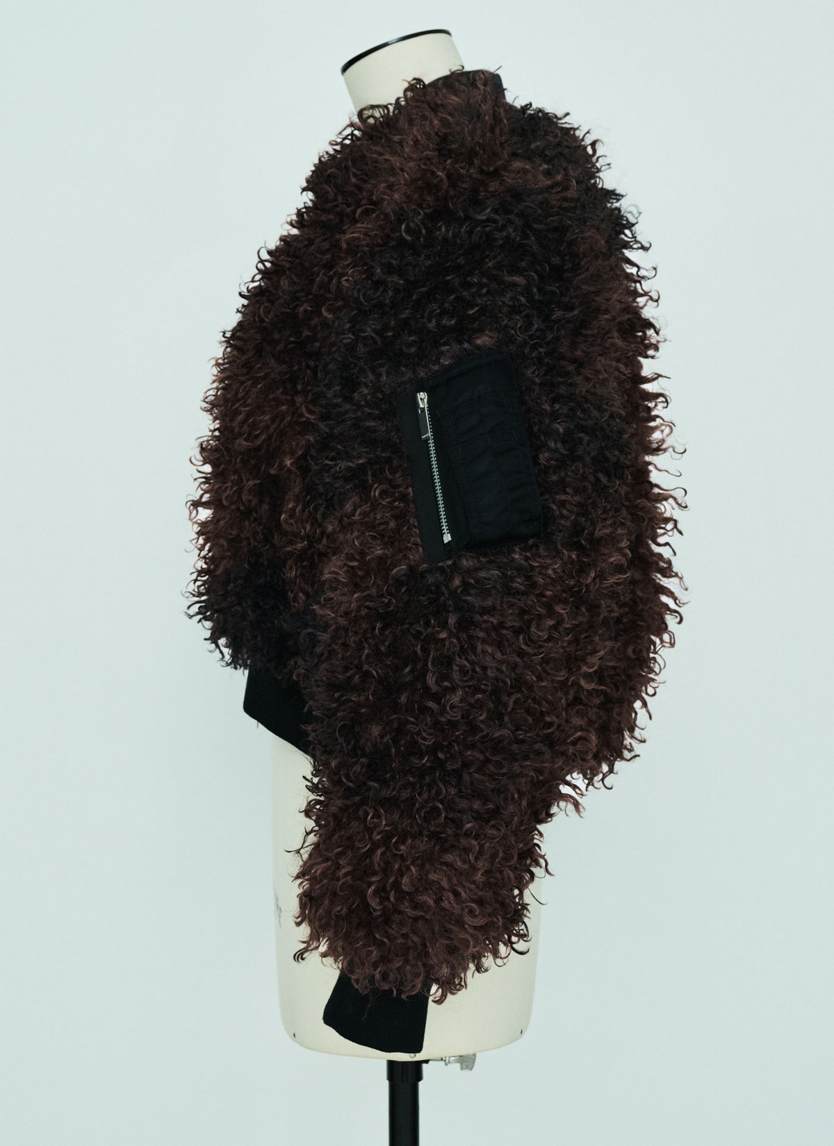 Curly Faux Fur Blouson