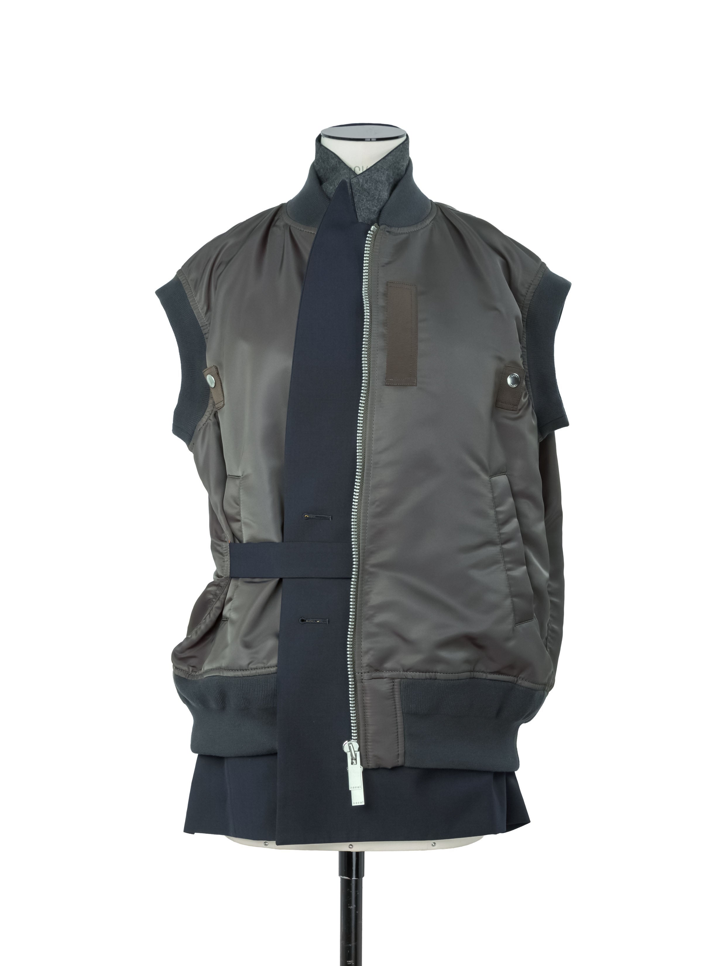 Nylon Twill x Suiting Vest