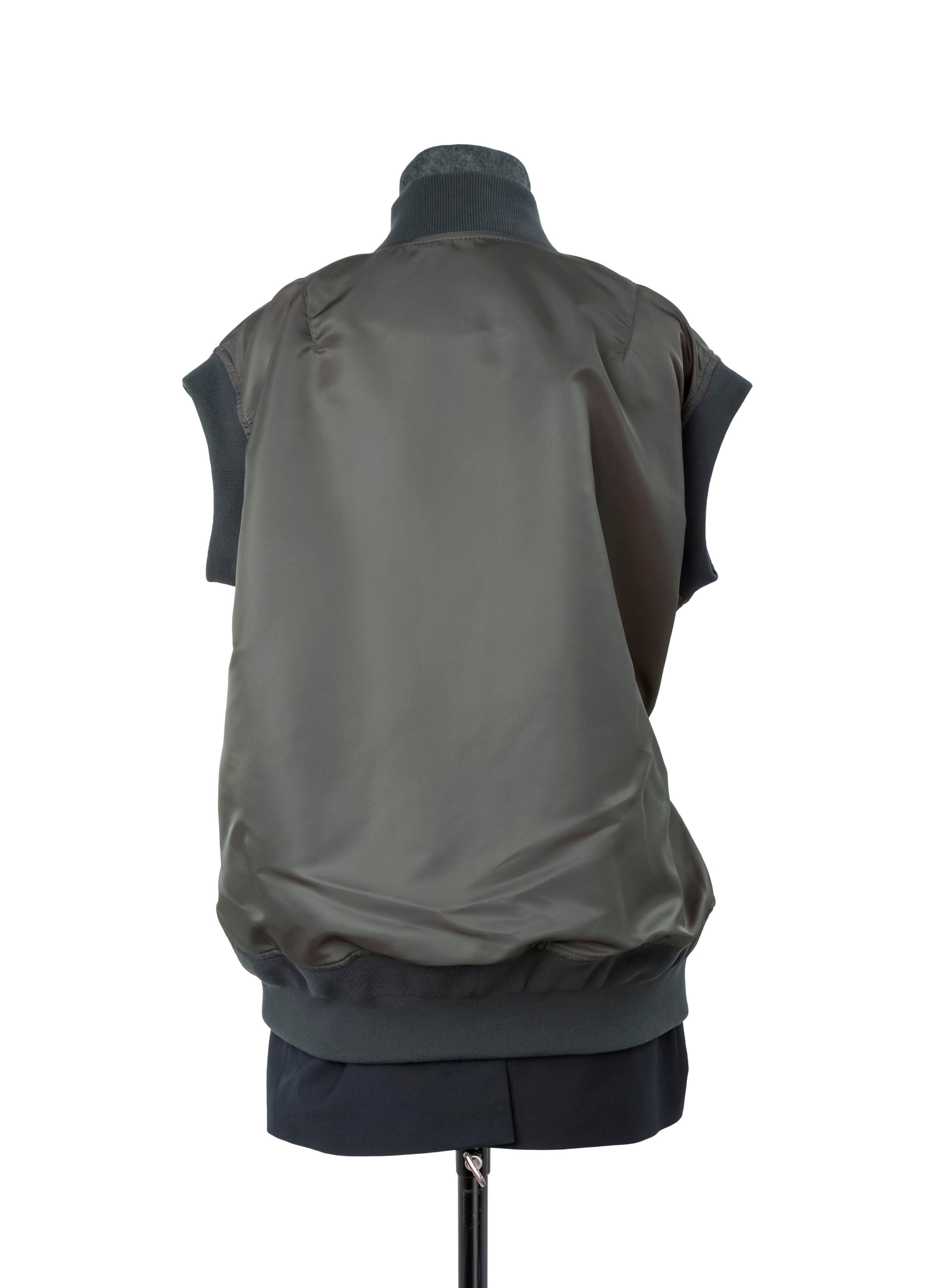 Nylon Twill x Suiting Vest