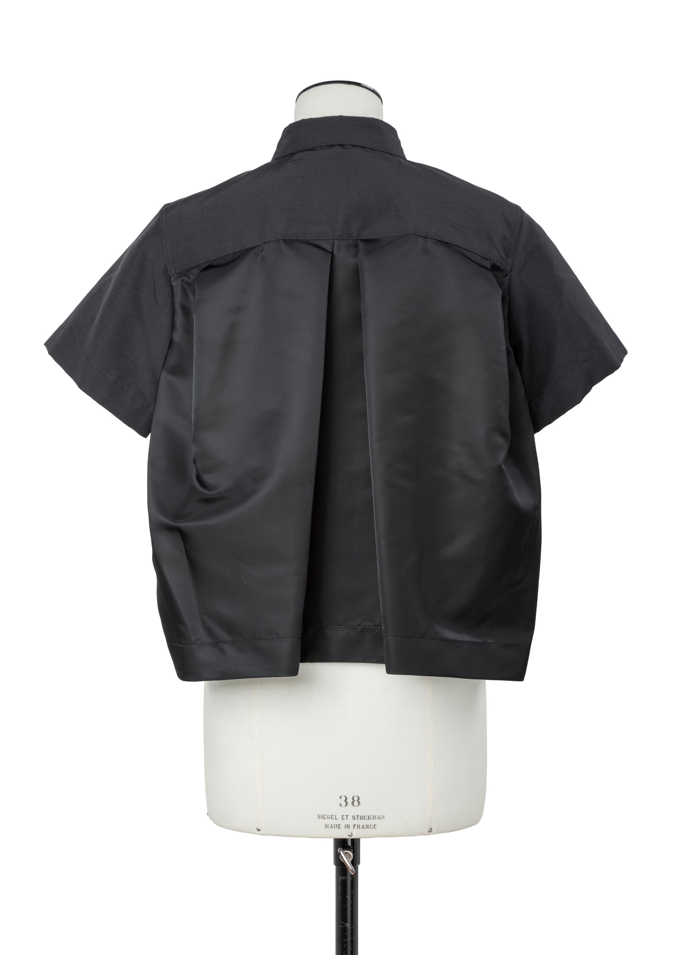 Grosgrain x Nylon Twill Shirt