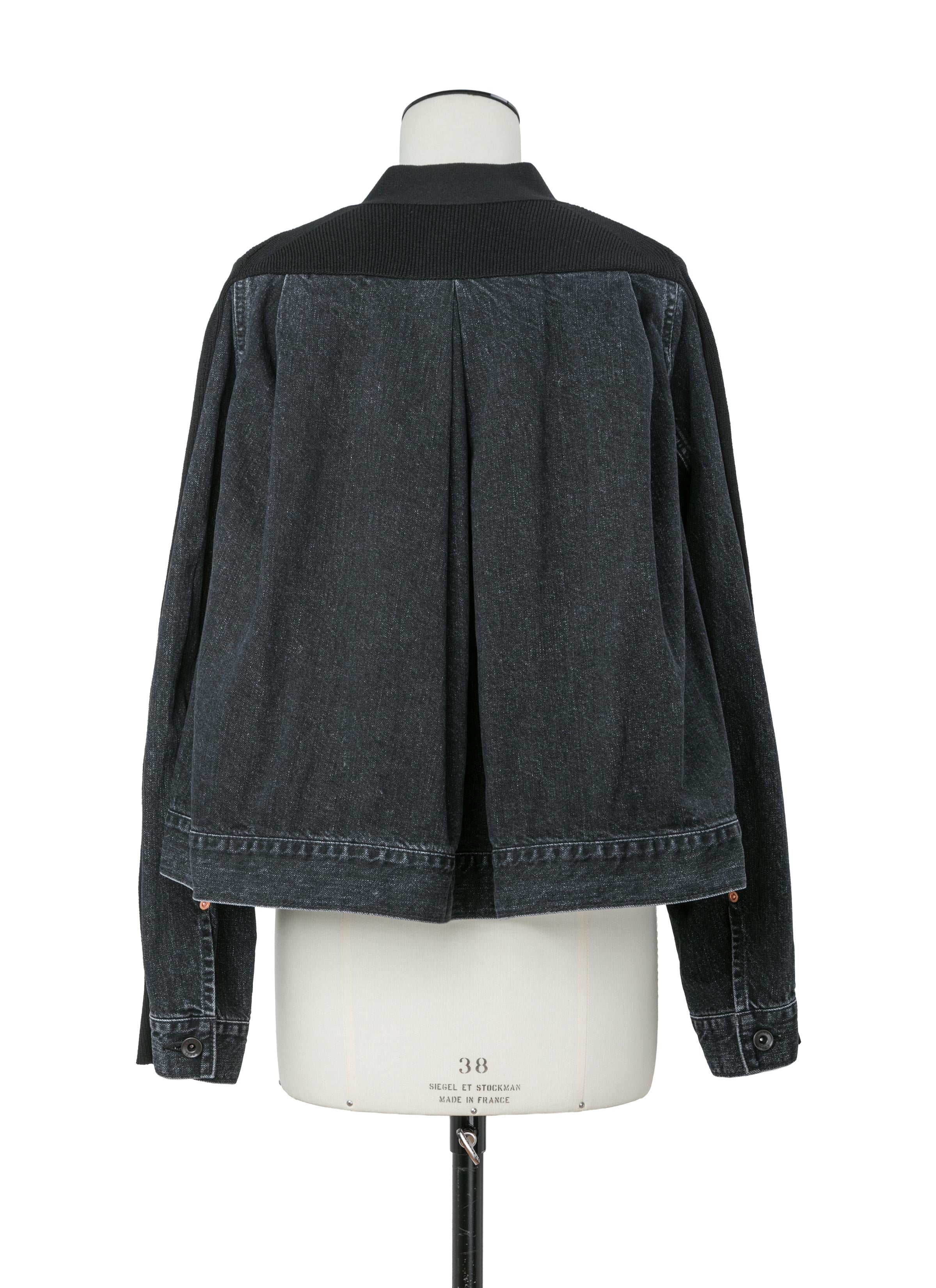 Denim x Knit Cardigan
