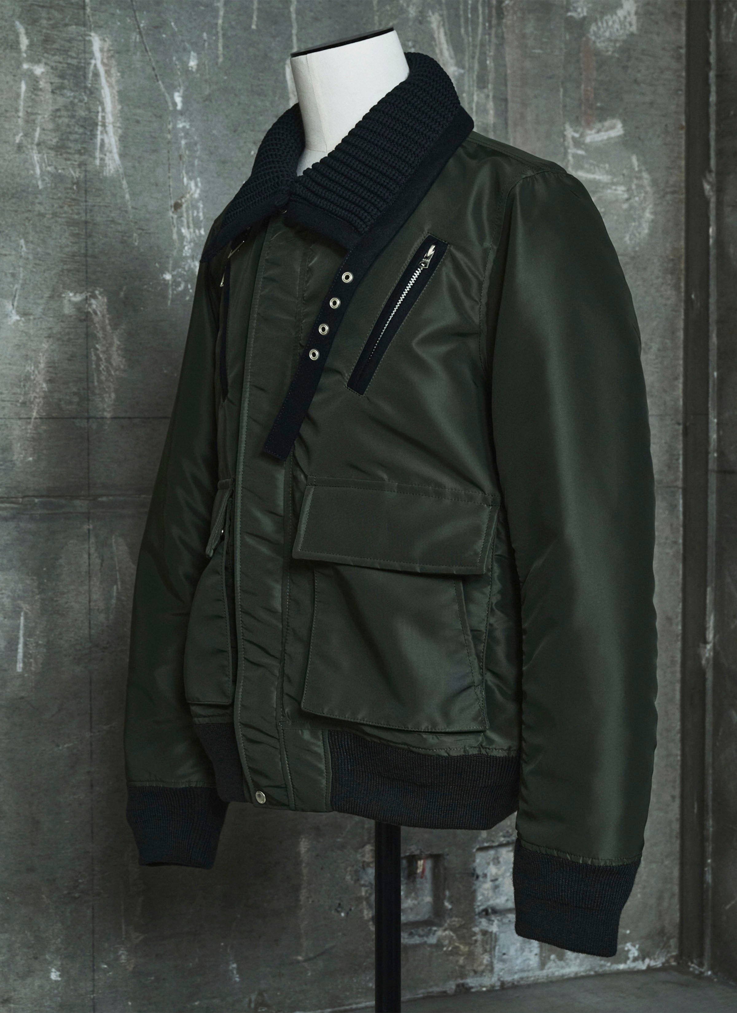 Nylon Twill Blouson