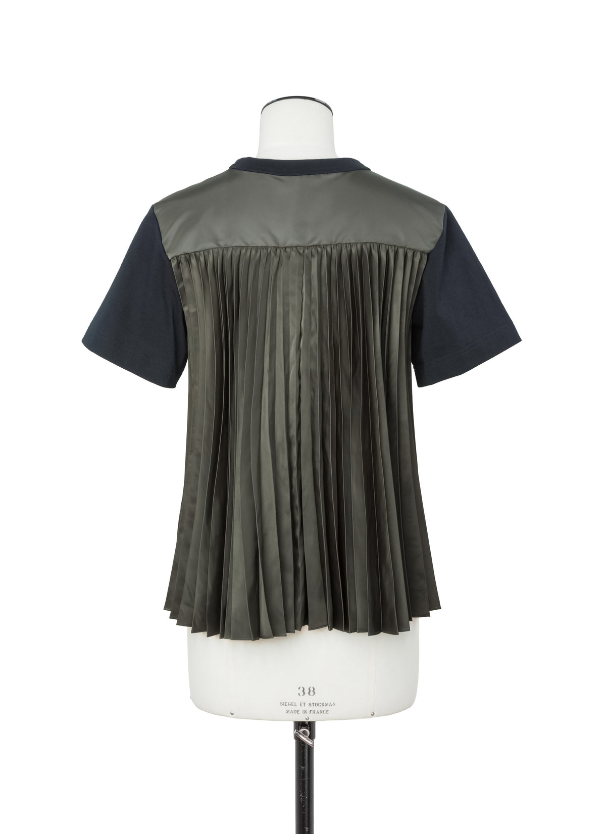 Nylon Twill x Cotton Jersey T-Shirt