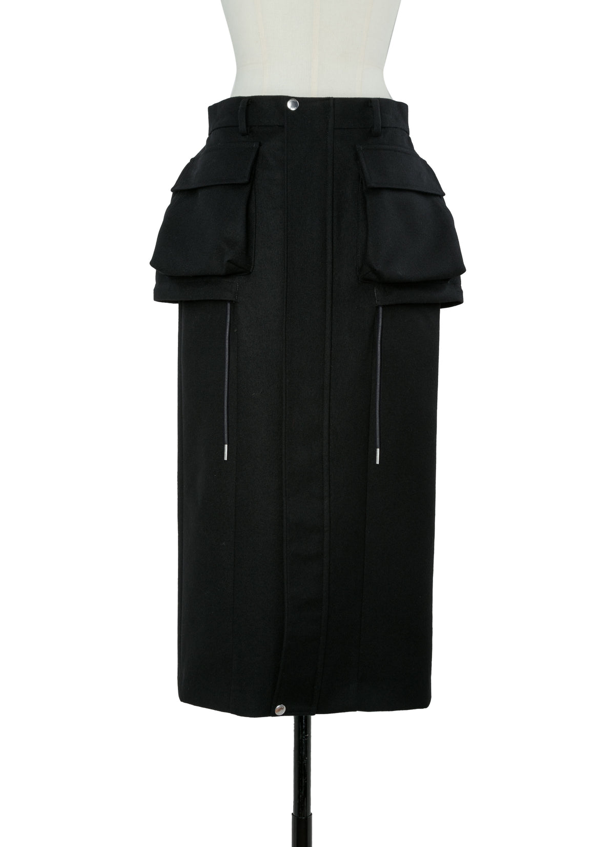 Wool Flannel Skirt