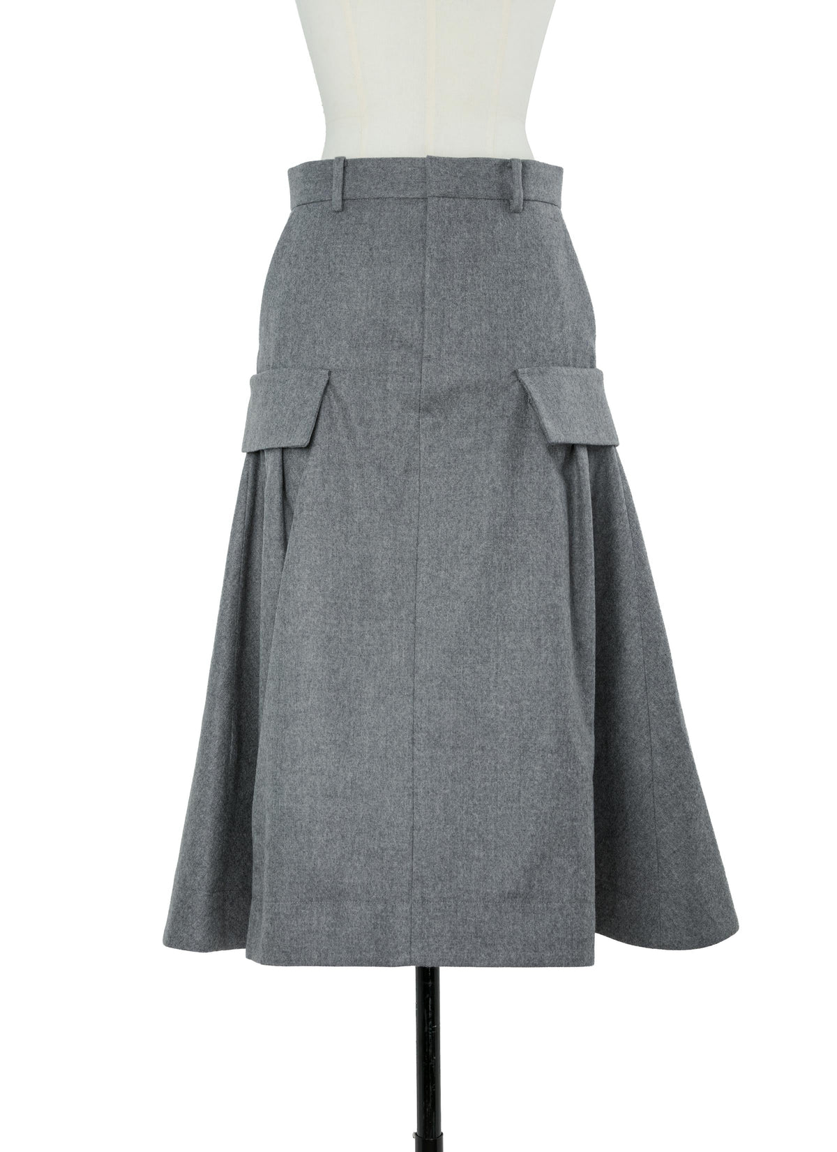 Wool Flannel Skirt