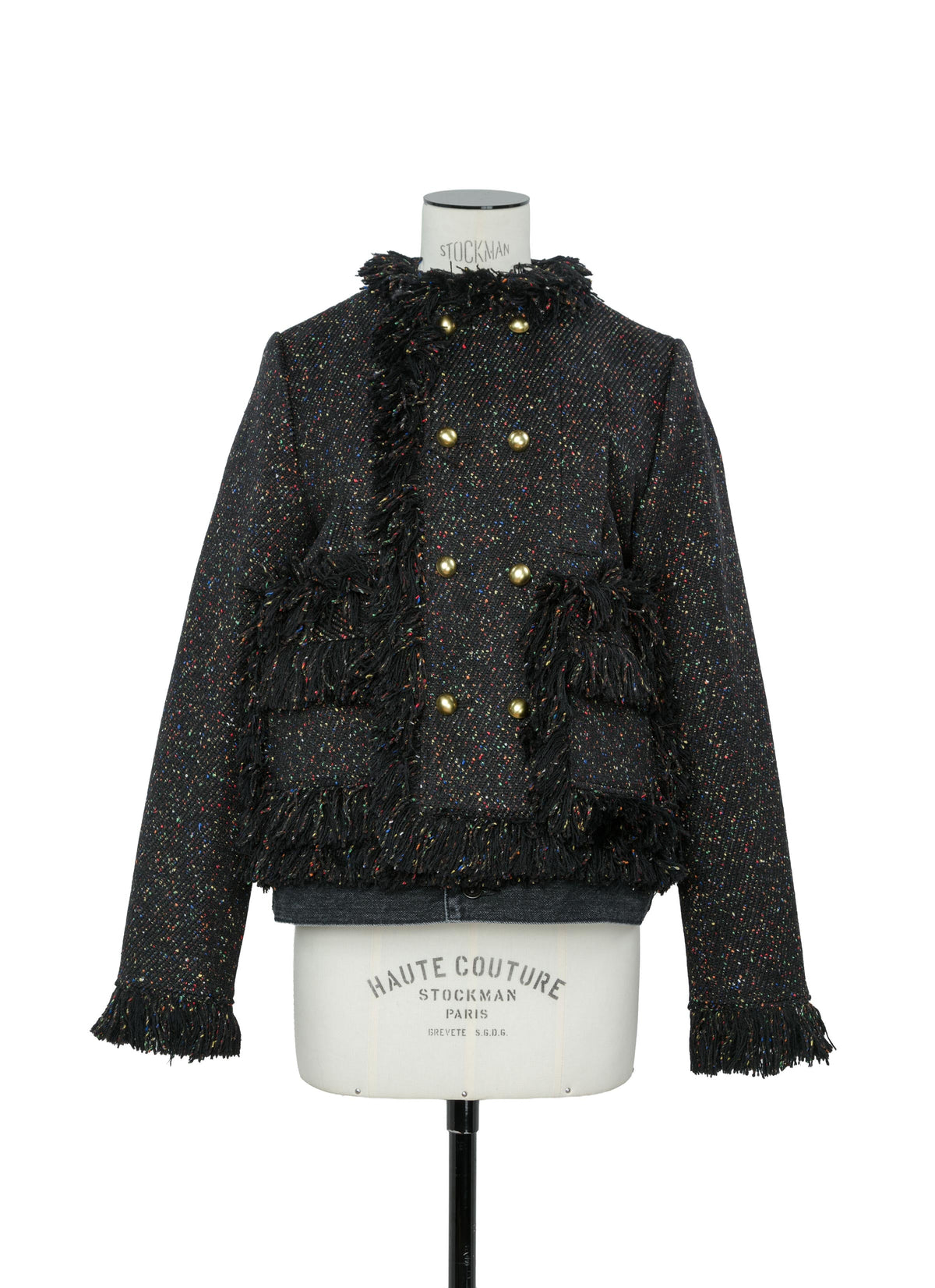 Nep Tweed x Denim Jacket