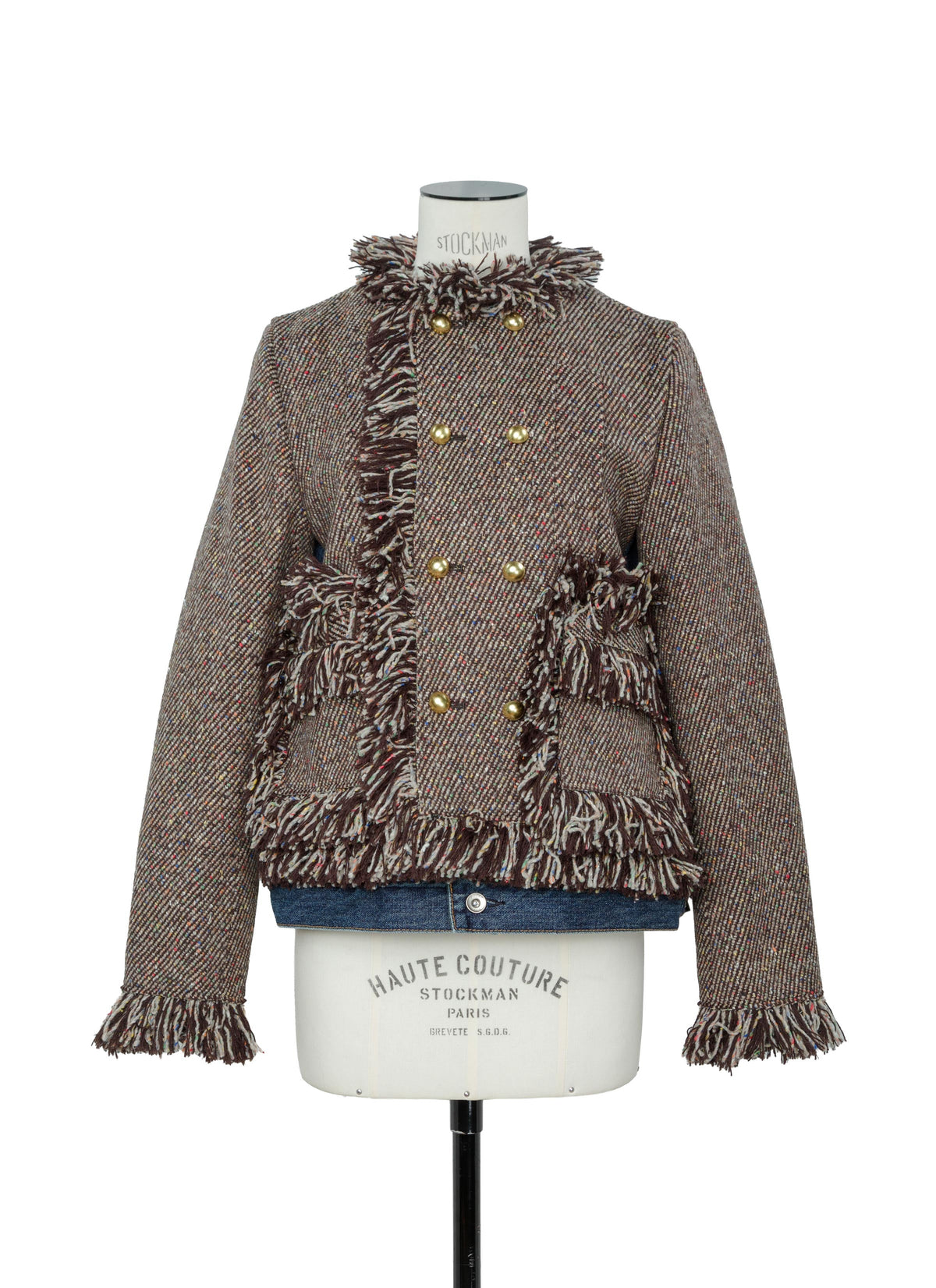 Nep Tweed x Denim Jacket