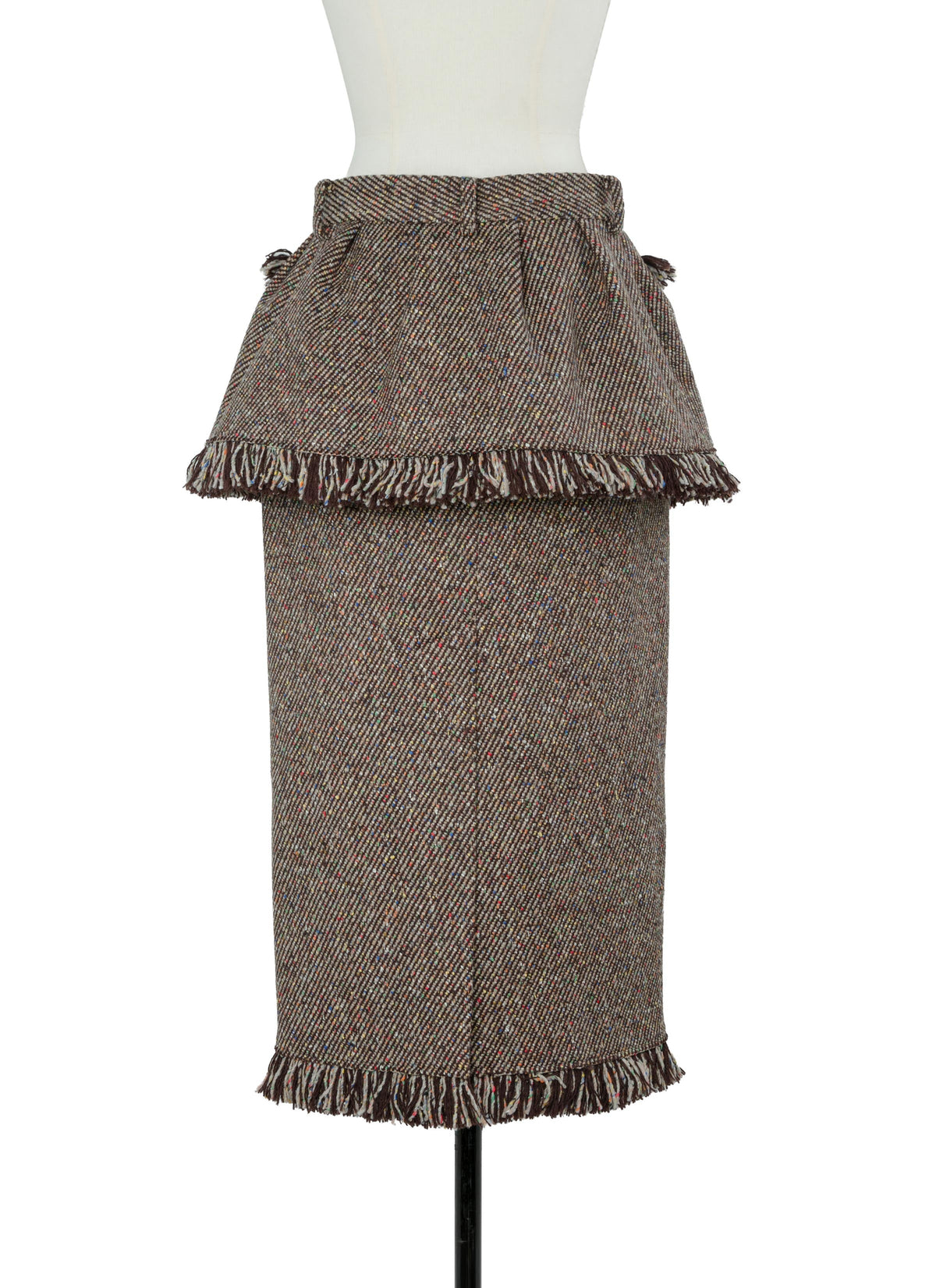 Nep Tweed Skirt