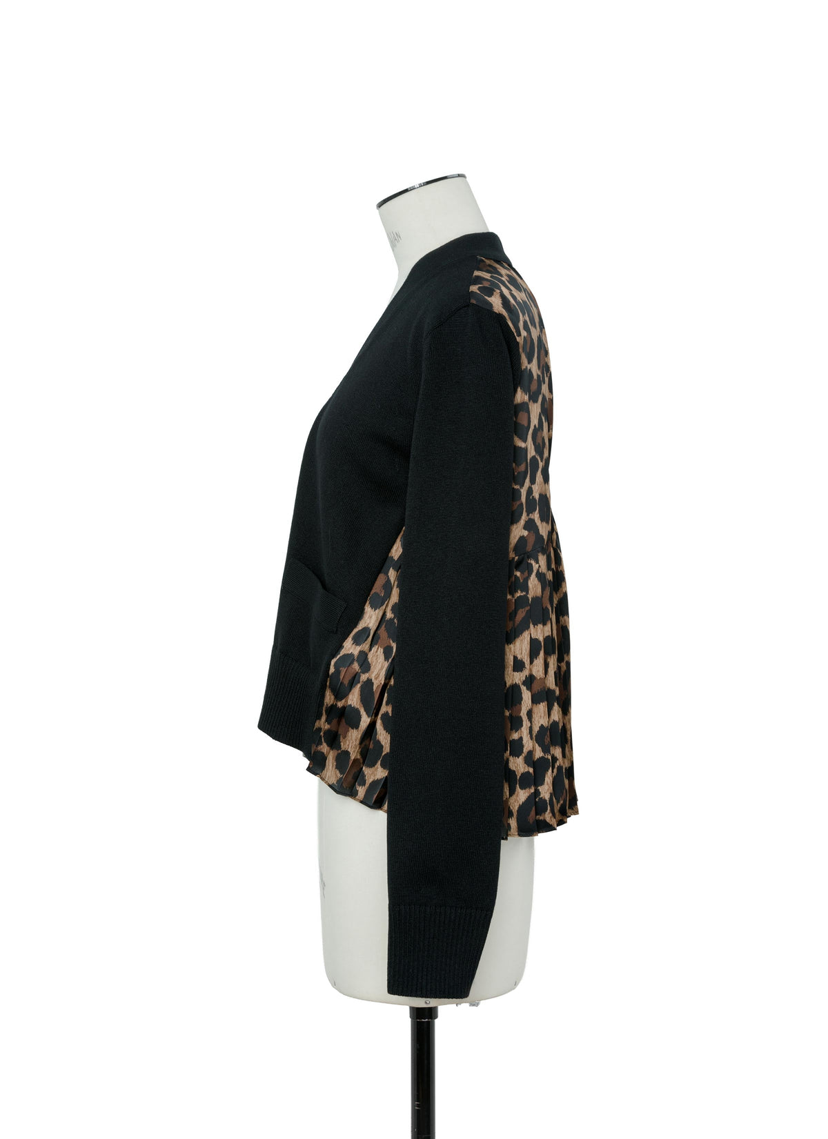 Leopard Knit Cardigan