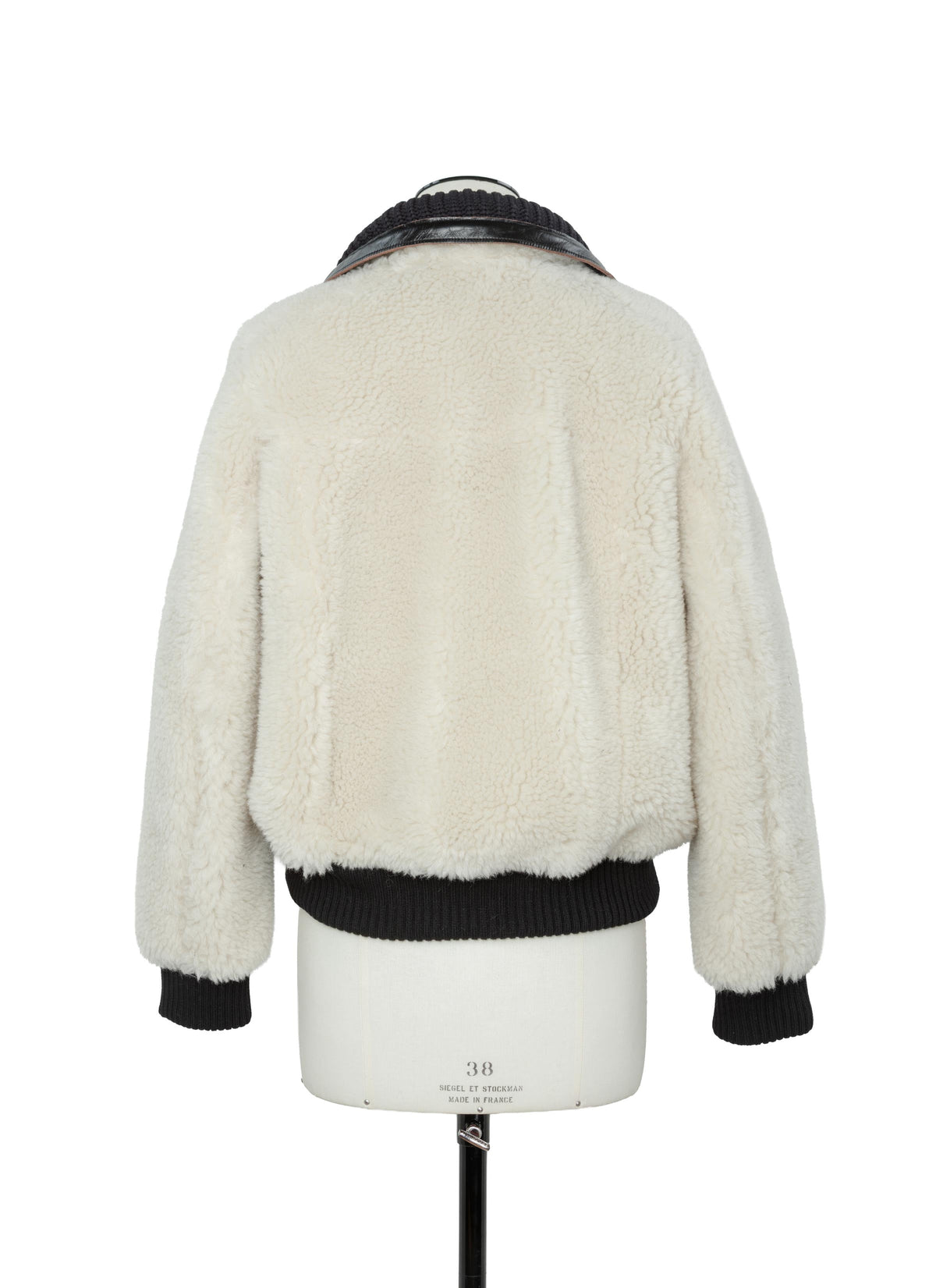 Wool Faux Shearling Blouson