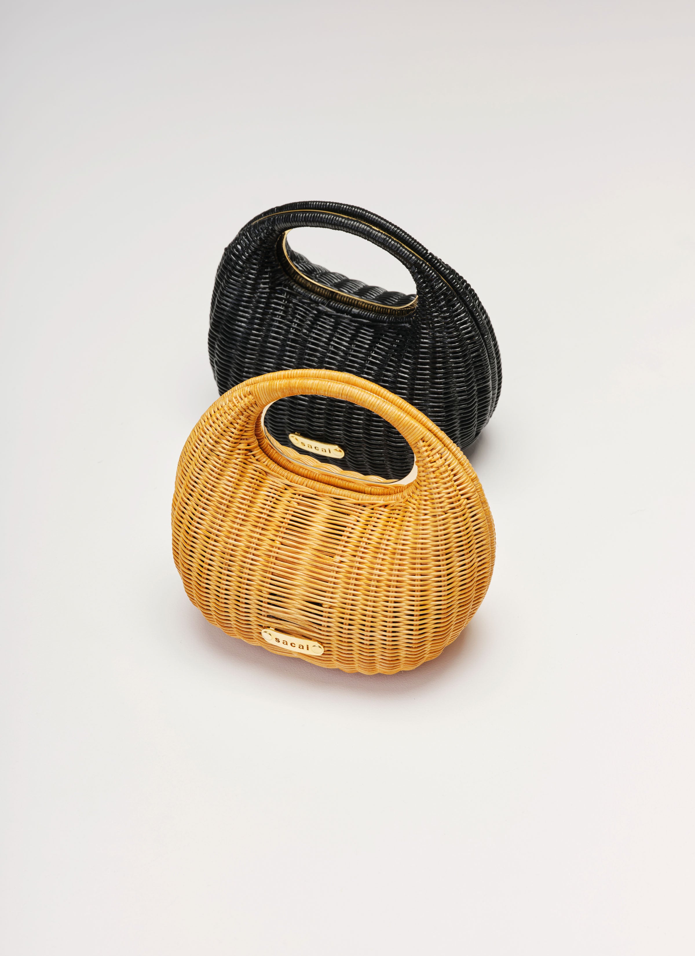 Rattan Round Bag