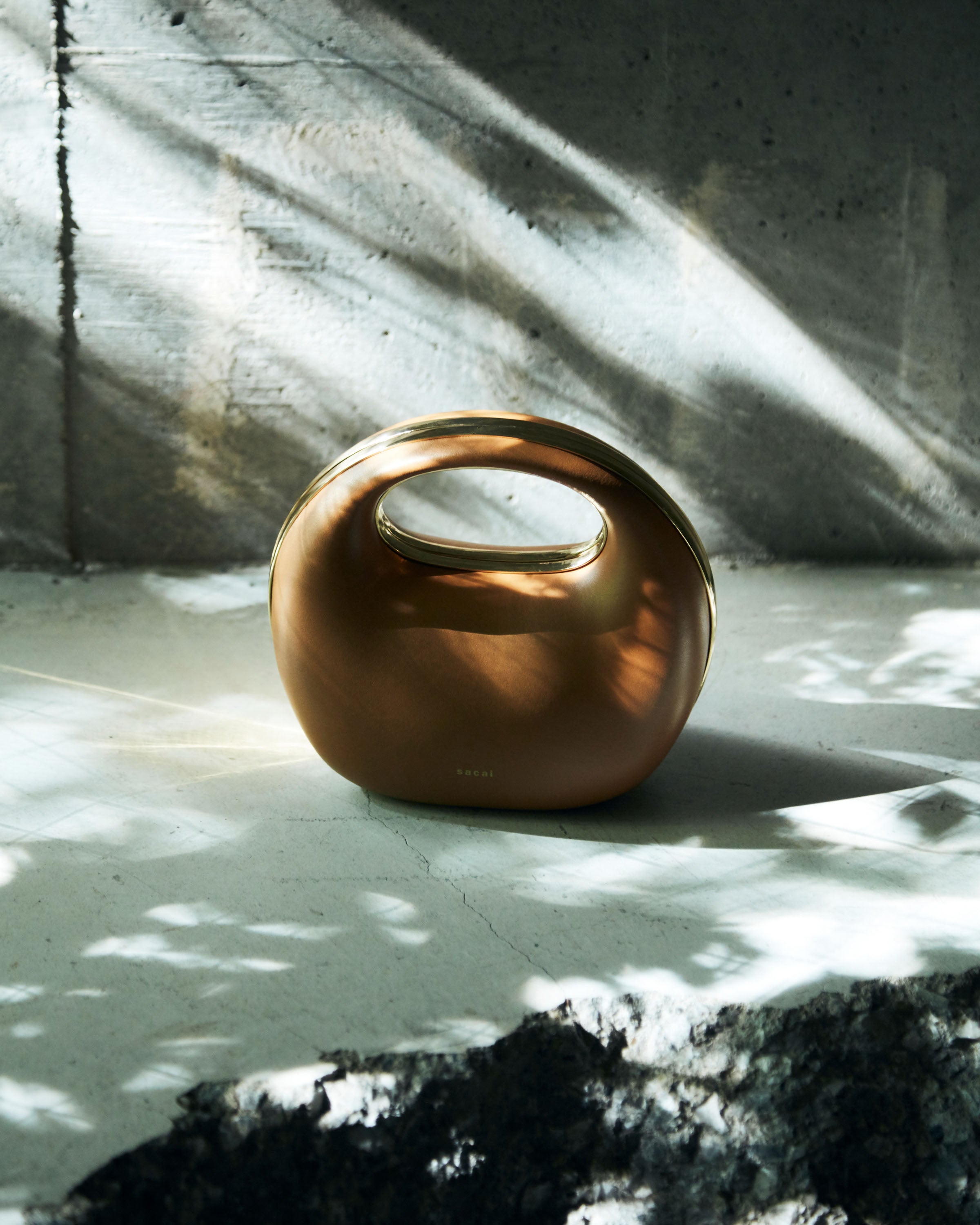 Leather Round Bag