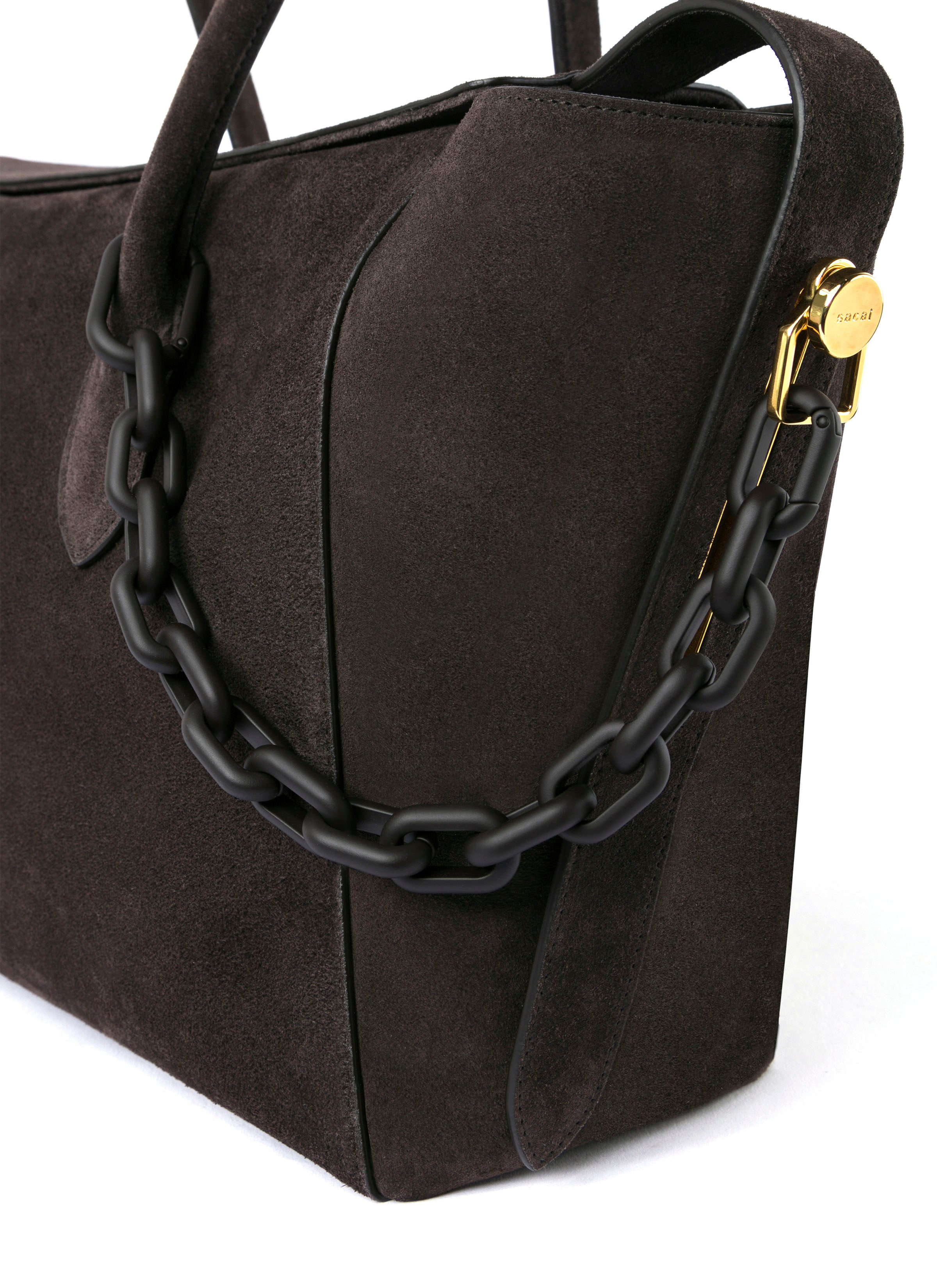 Lock Bag / Suede Leather
