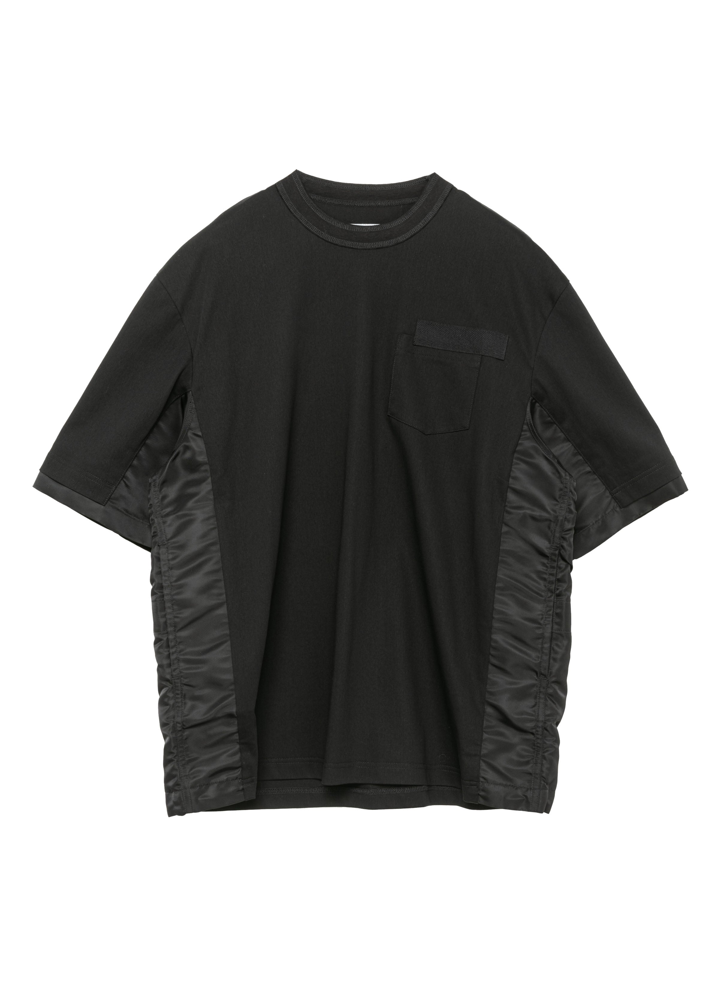 nylon-twill-x-cotton-jersey-t-shirt