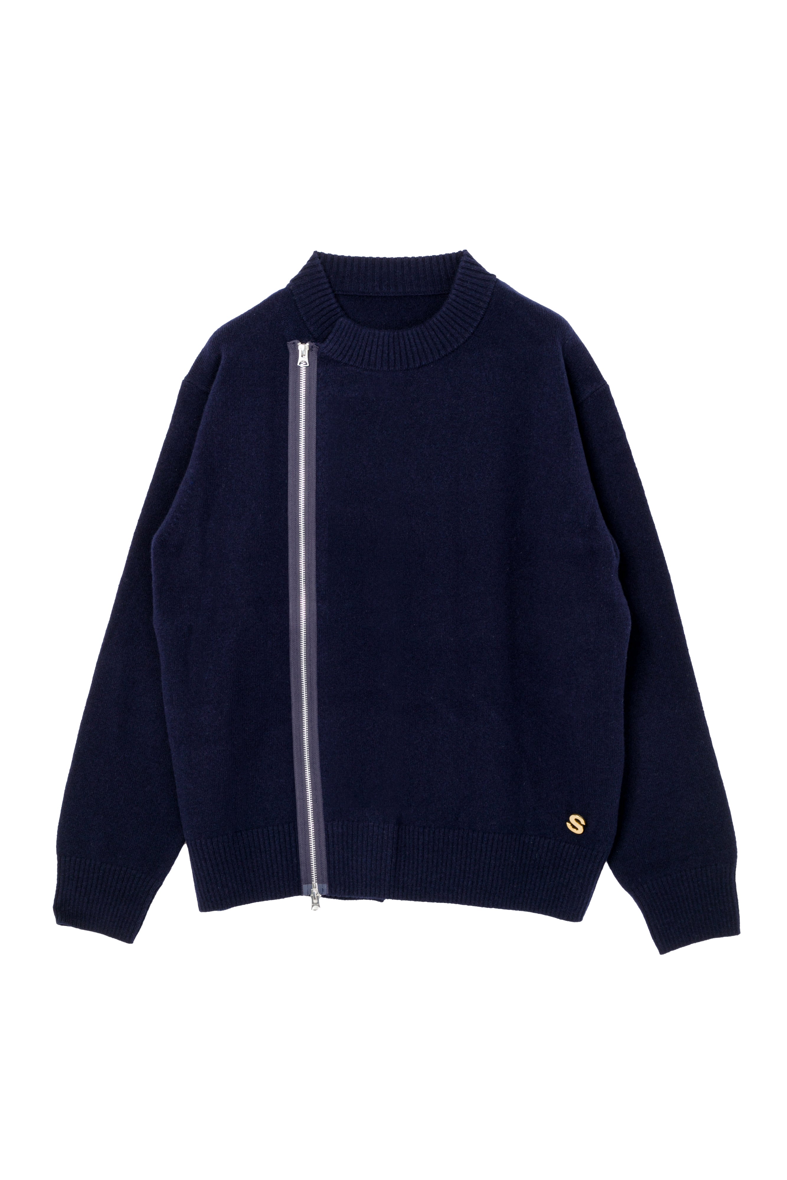 s Wool Knit Blouson