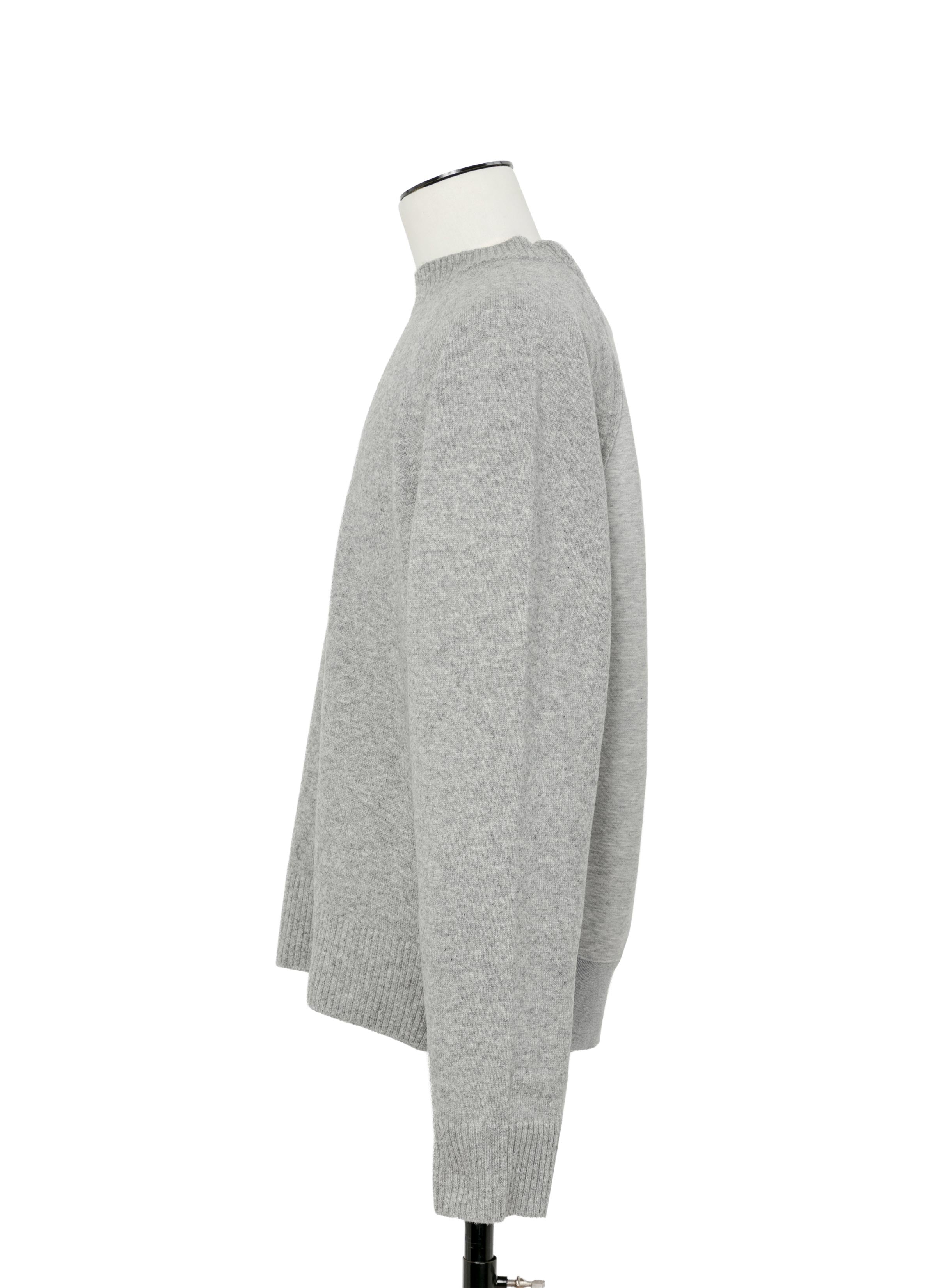Wool Knit x Sponge Sweat Blouson