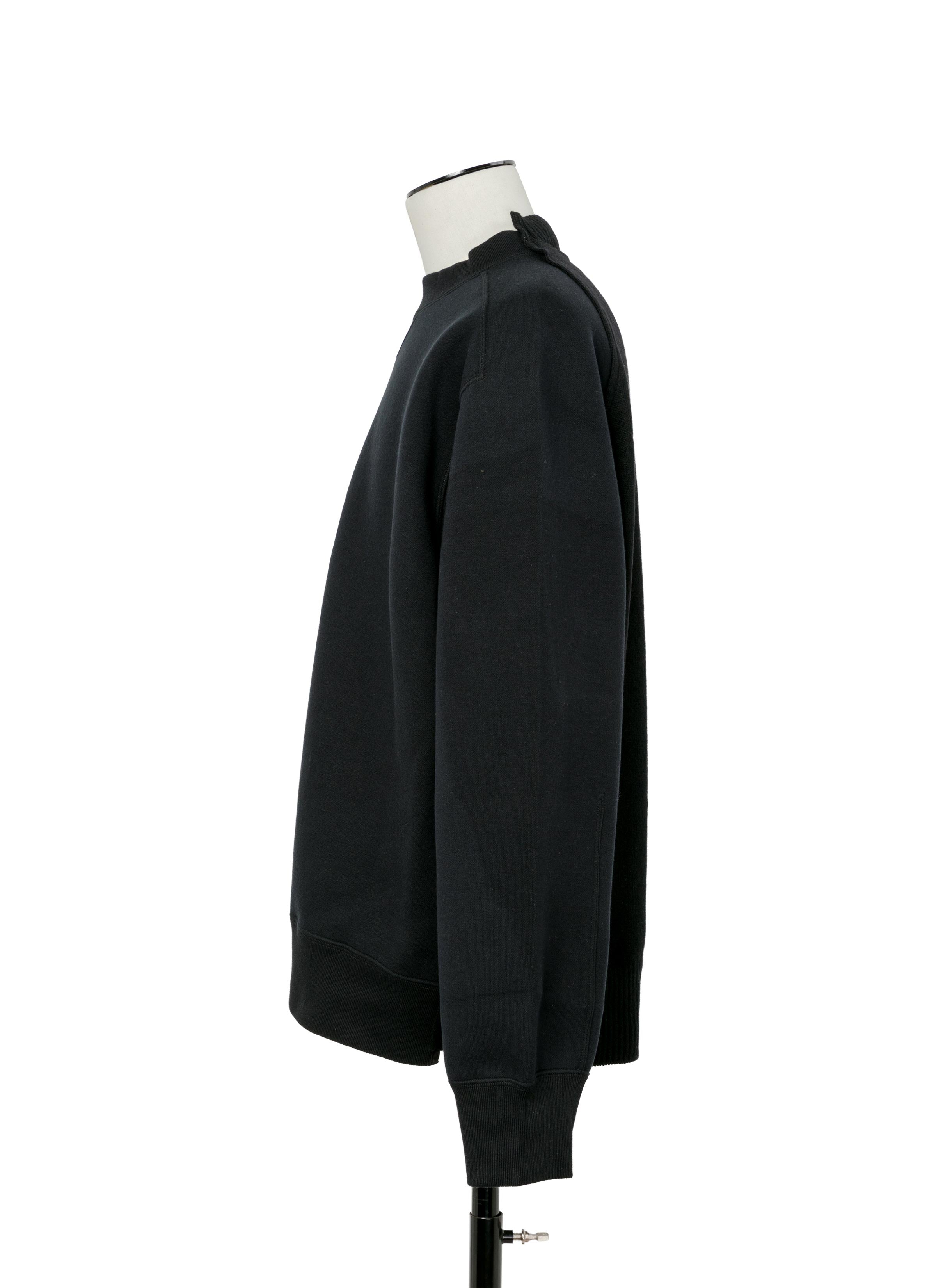 Wool Knit x Sponge Sweat Pullover