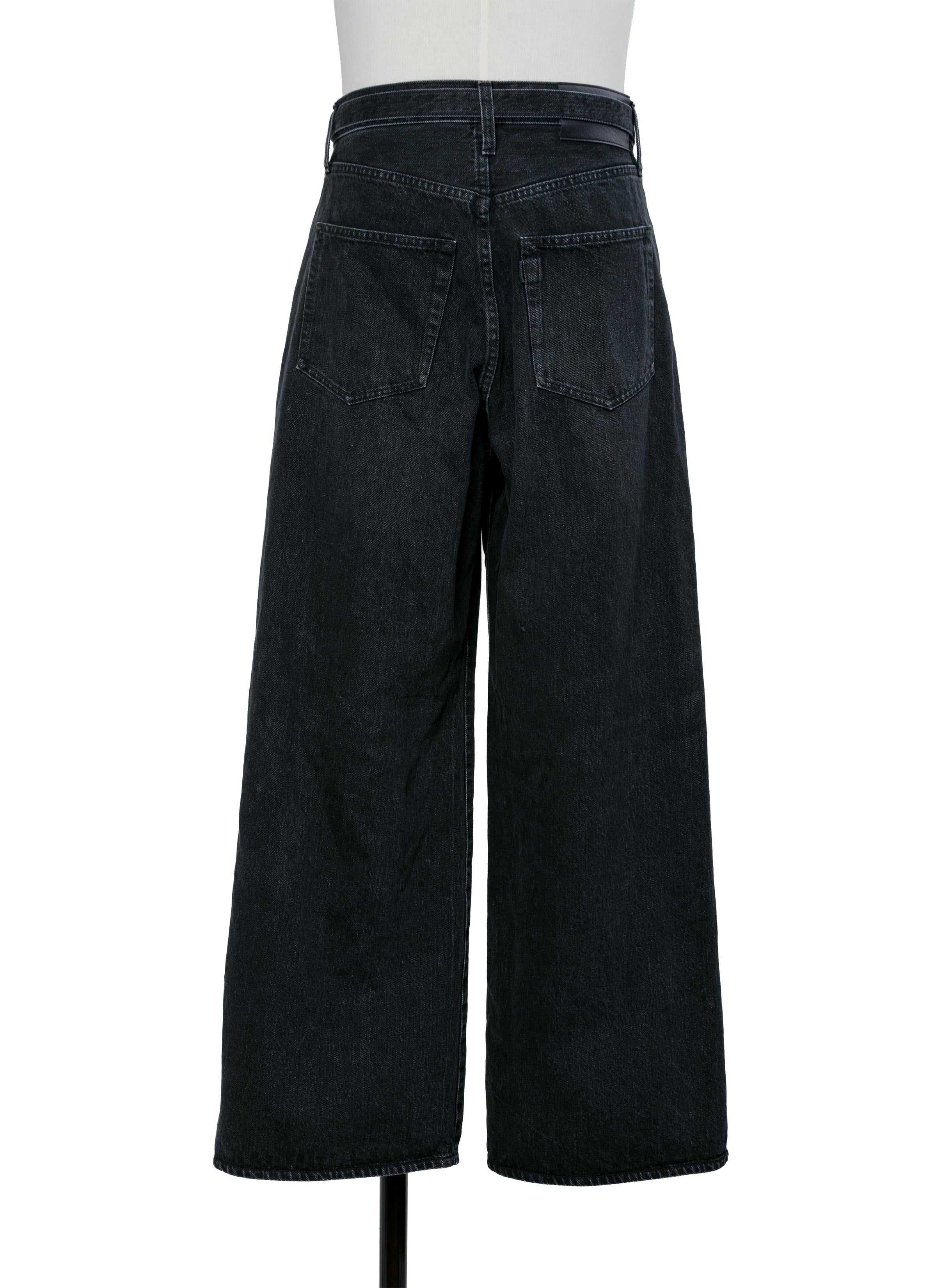 Wide Denim Pants