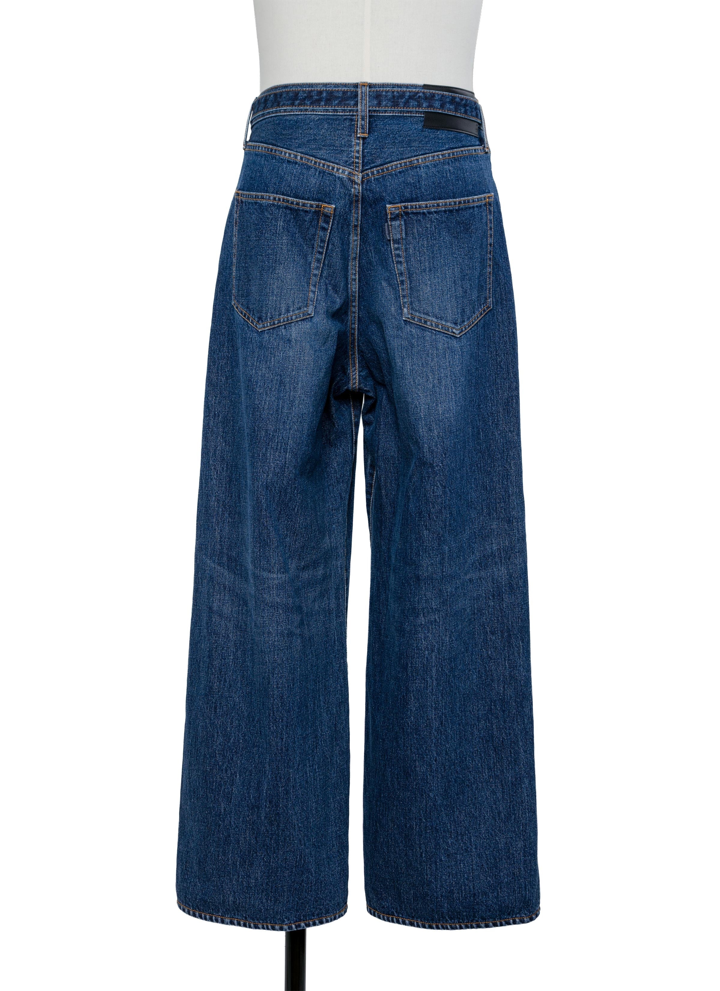 Wide Denim Pants