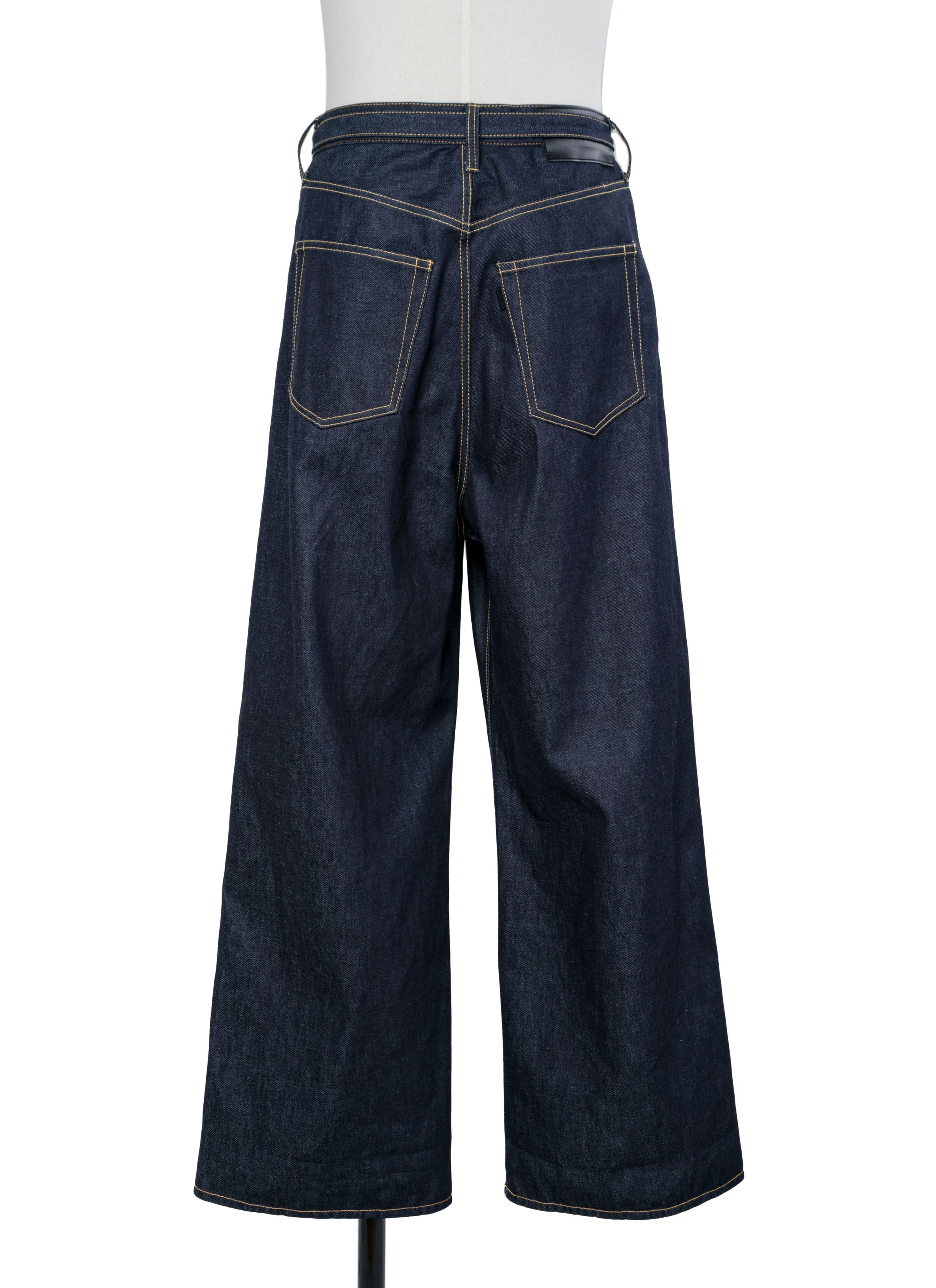 Wide Denim Pants