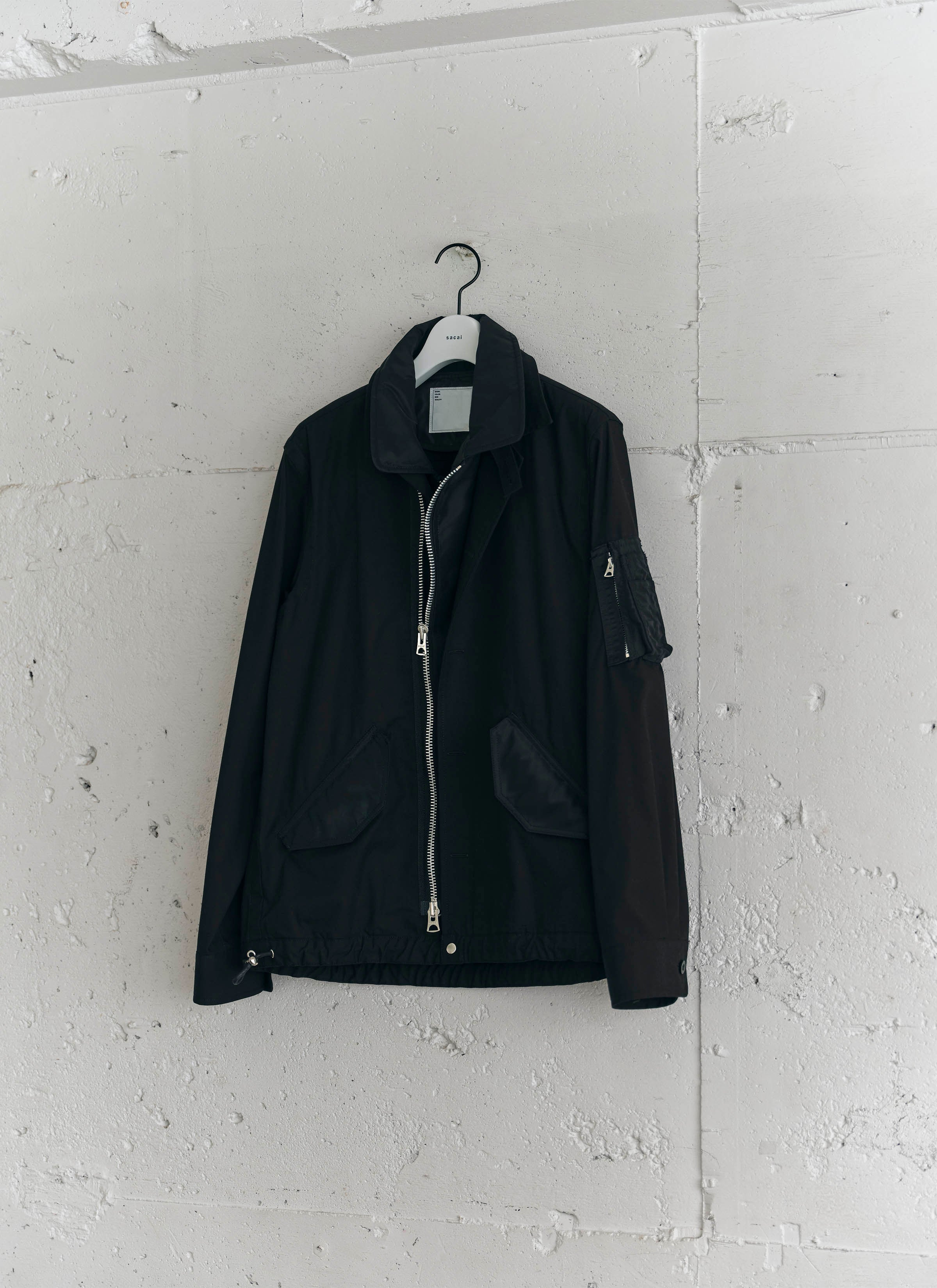 Cotton Nylon Oxford Blouson