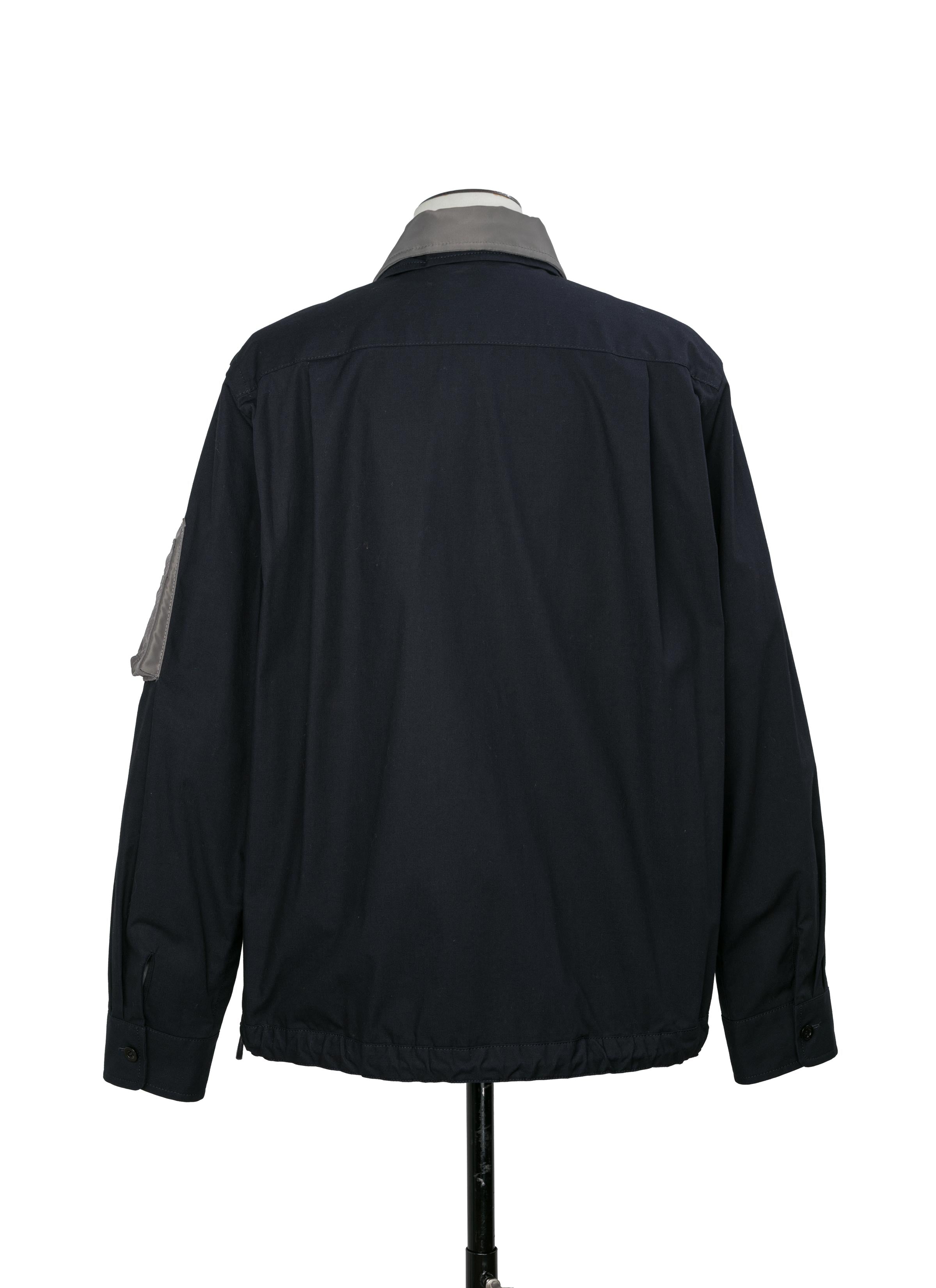 Cotton Nylon Oxford Blouson