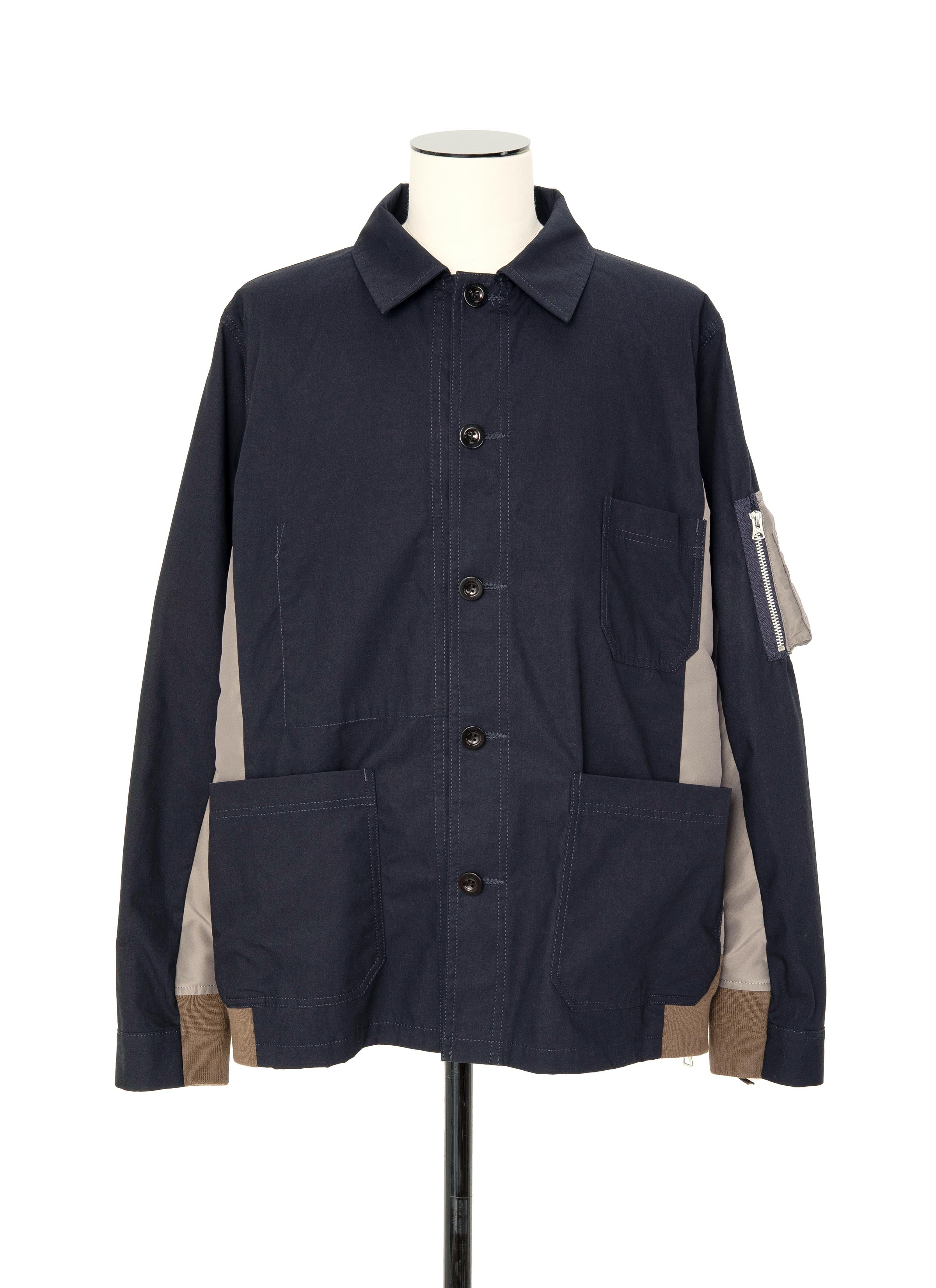 Cotton Nylon Oxford Jacket