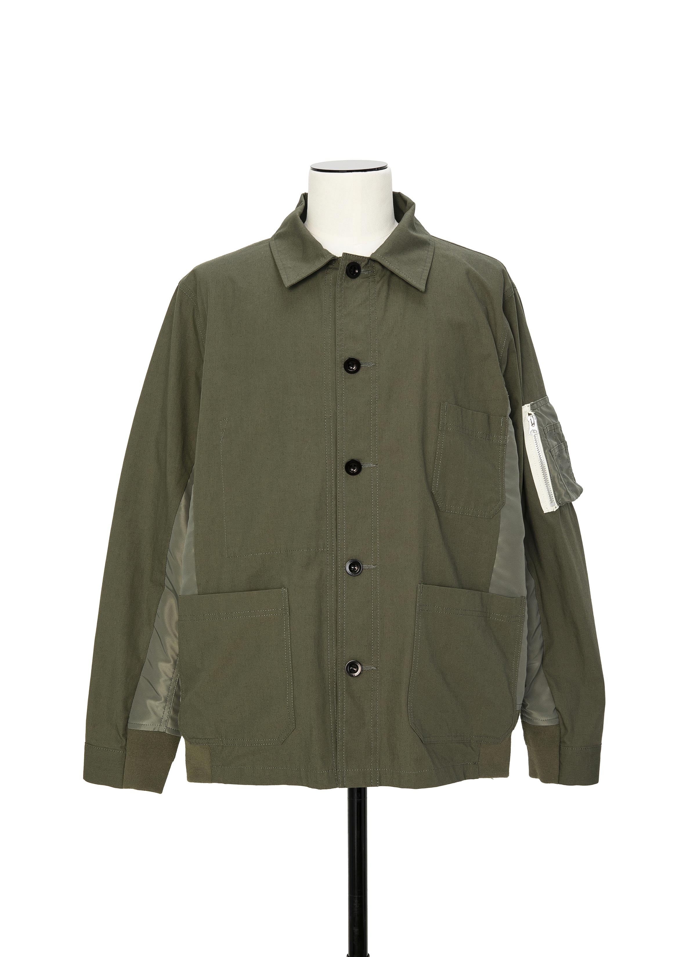 Cotton Nylon Oxford Jacket