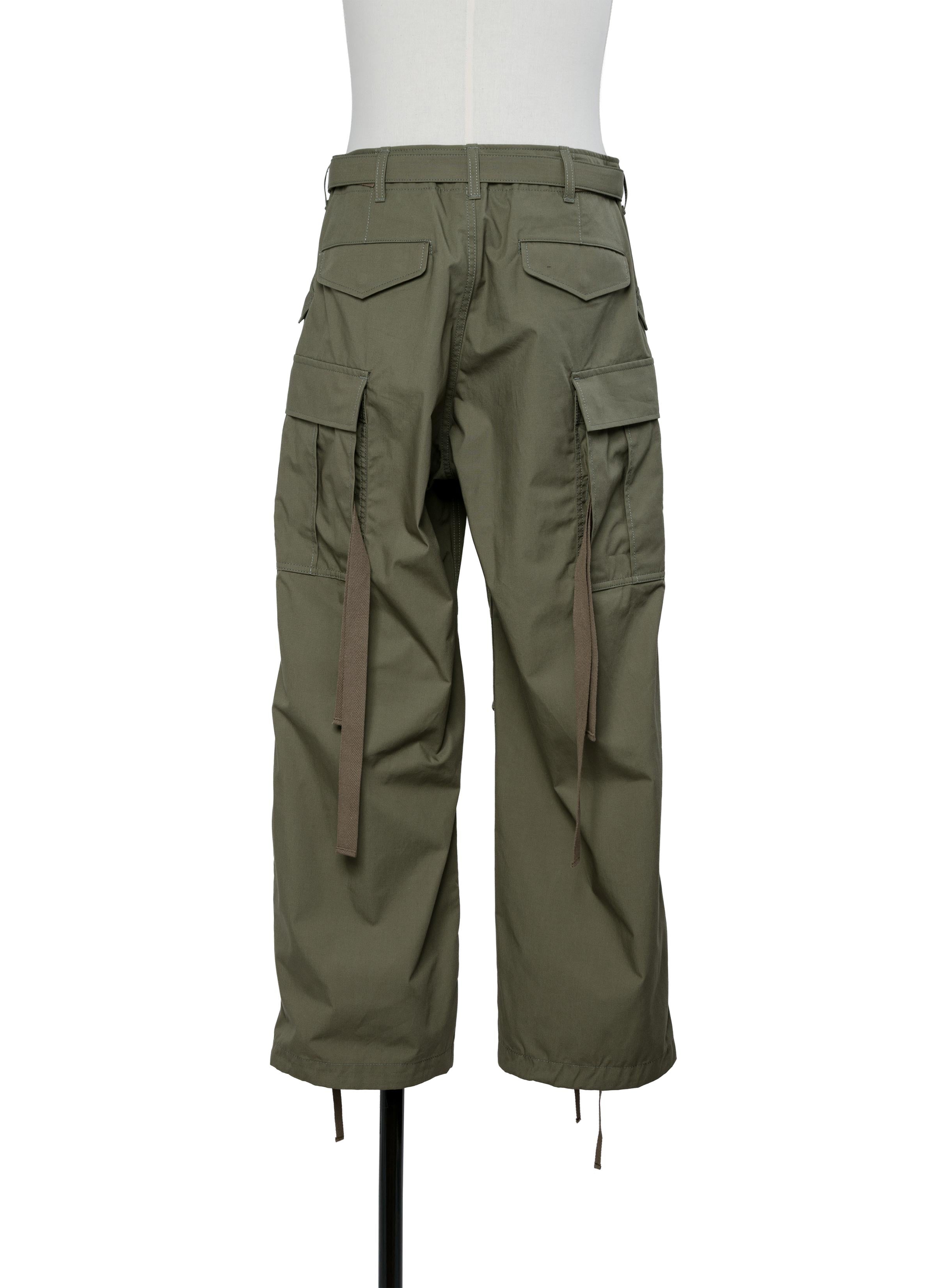 Cotton Nylon Oxford Pants